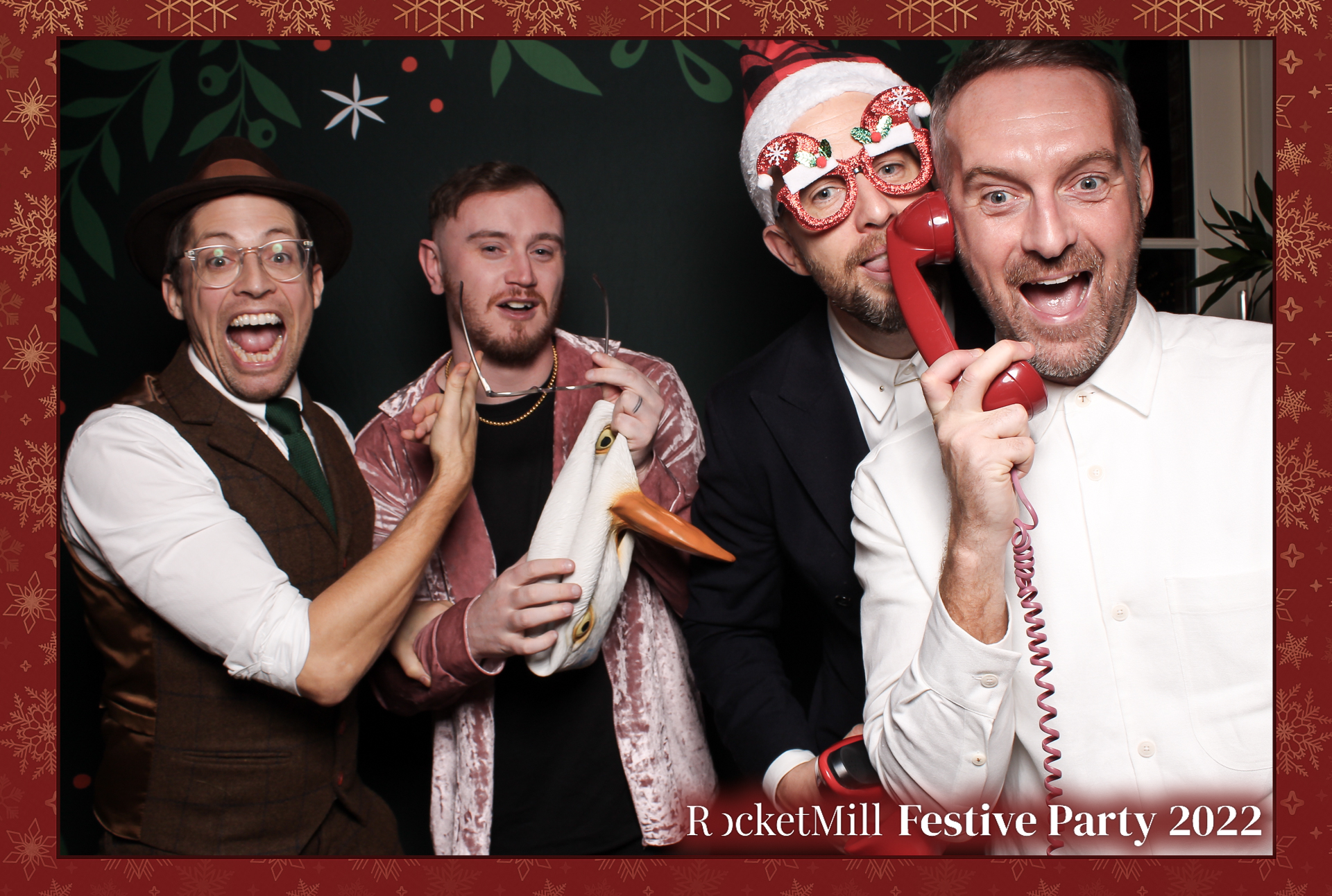 RocketMill Festive Party 2022 | View more photos from the event at gallery.freshbooths.com/u/FreshBooths/RocketMill-Festive-Party-2022