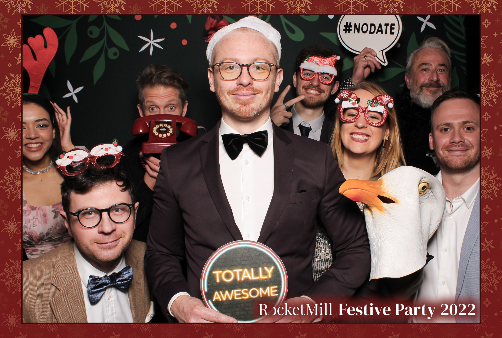 RocketMill Festive Party 2022 | View more photos from the event at gallery.freshbooths.com/u/FreshBooths/RocketMill-Festive-Party-2022