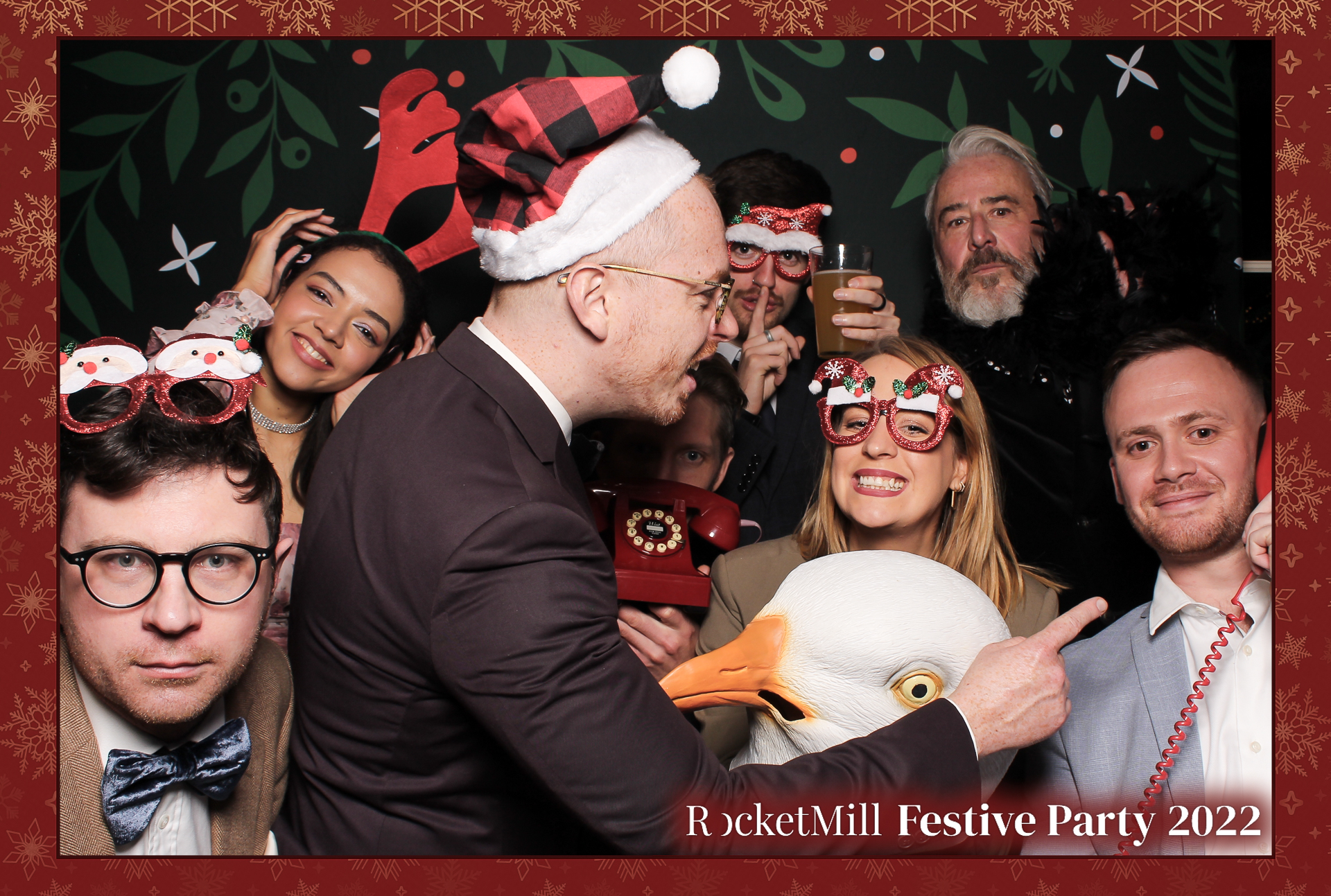 RocketMill Festive Party 2022 | View more photos from the event at gallery.freshbooths.com/u/FreshBooths/RocketMill-Festive-Party-2022