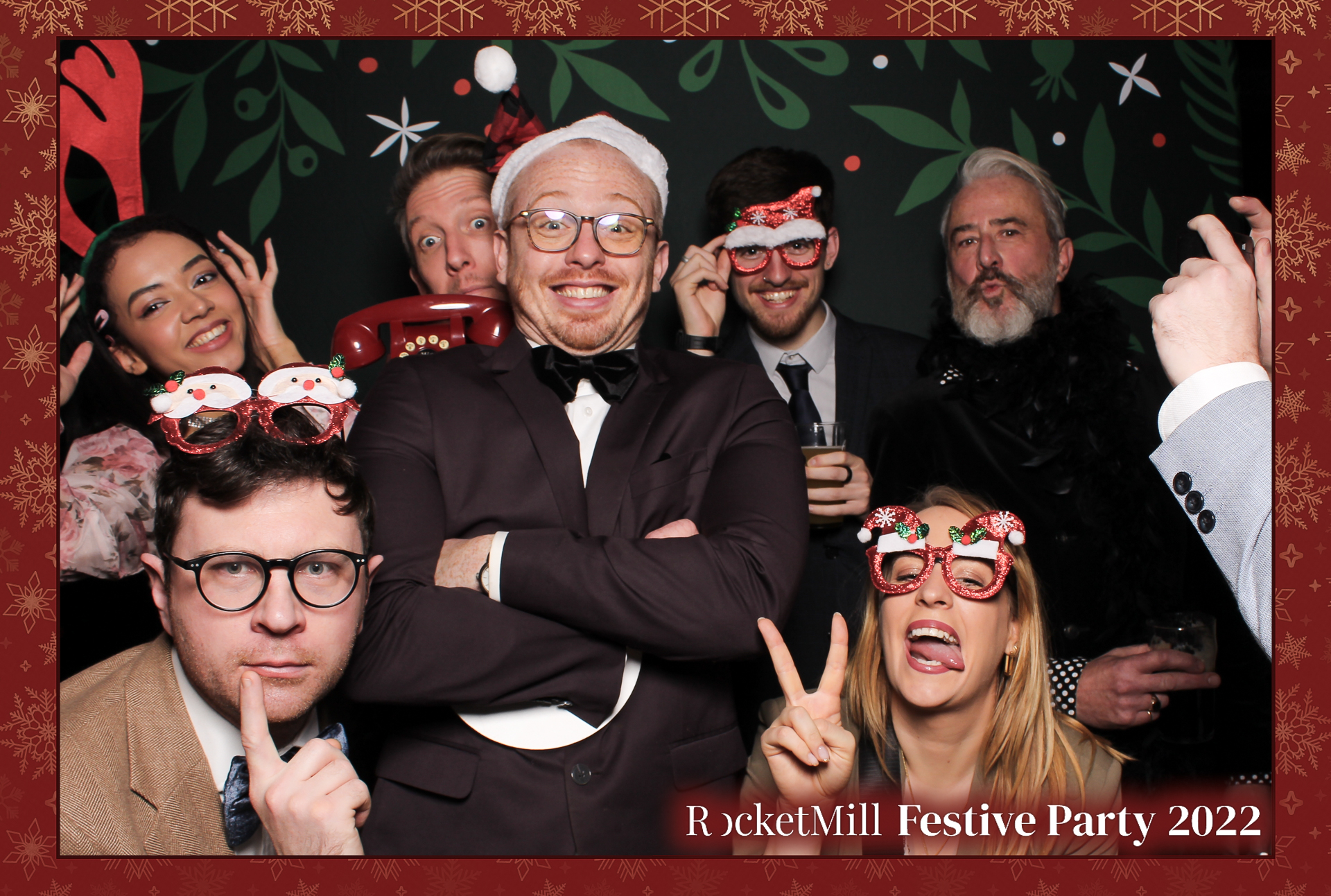 RocketMill Festive Party 2022 | View more photos from the event at gallery.freshbooths.com/u/FreshBooths/RocketMill-Festive-Party-2022