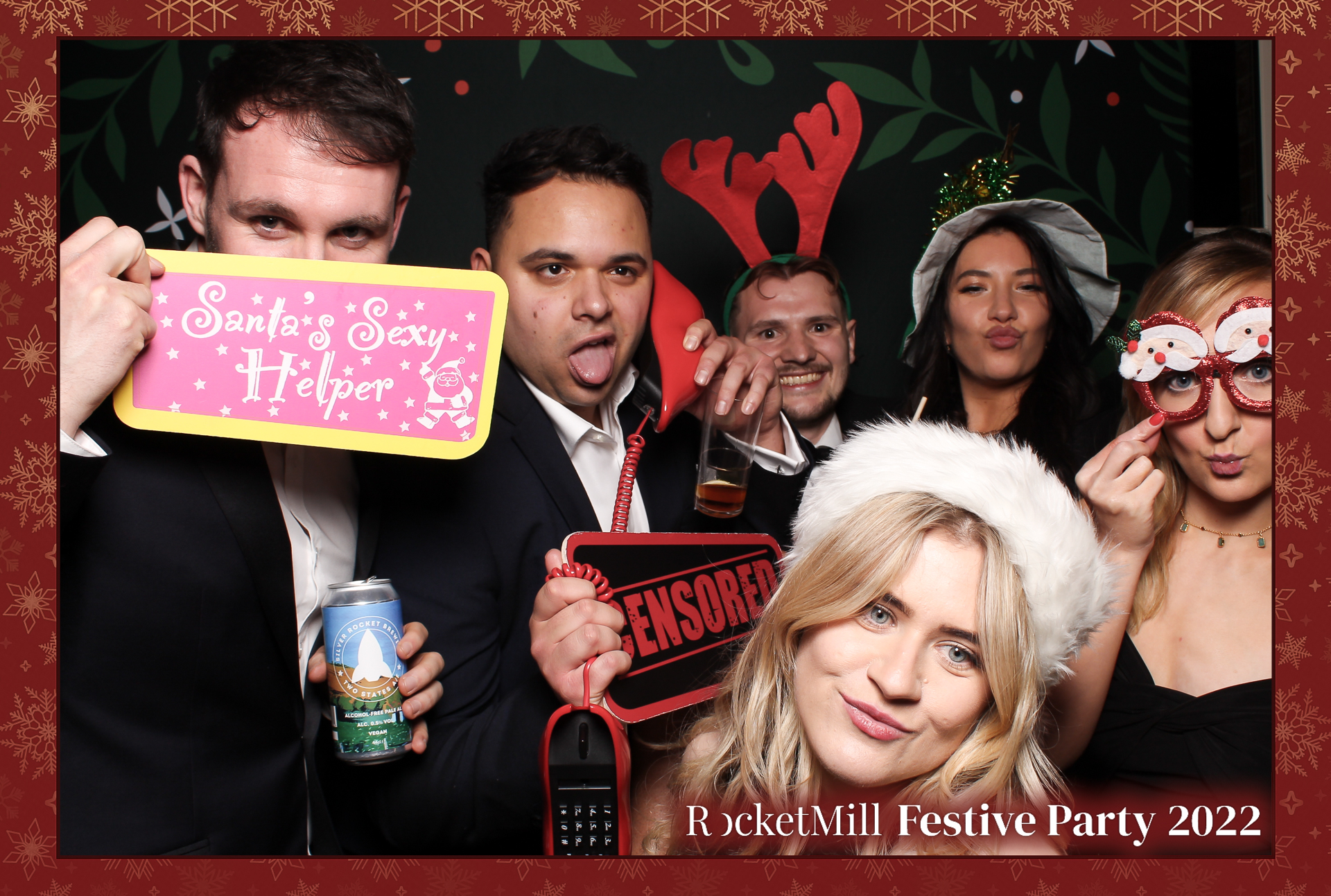 RocketMill Festive Party 2022 | View more photos from the event at gallery.freshbooths.com/u/FreshBooths/RocketMill-Festive-Party-2022