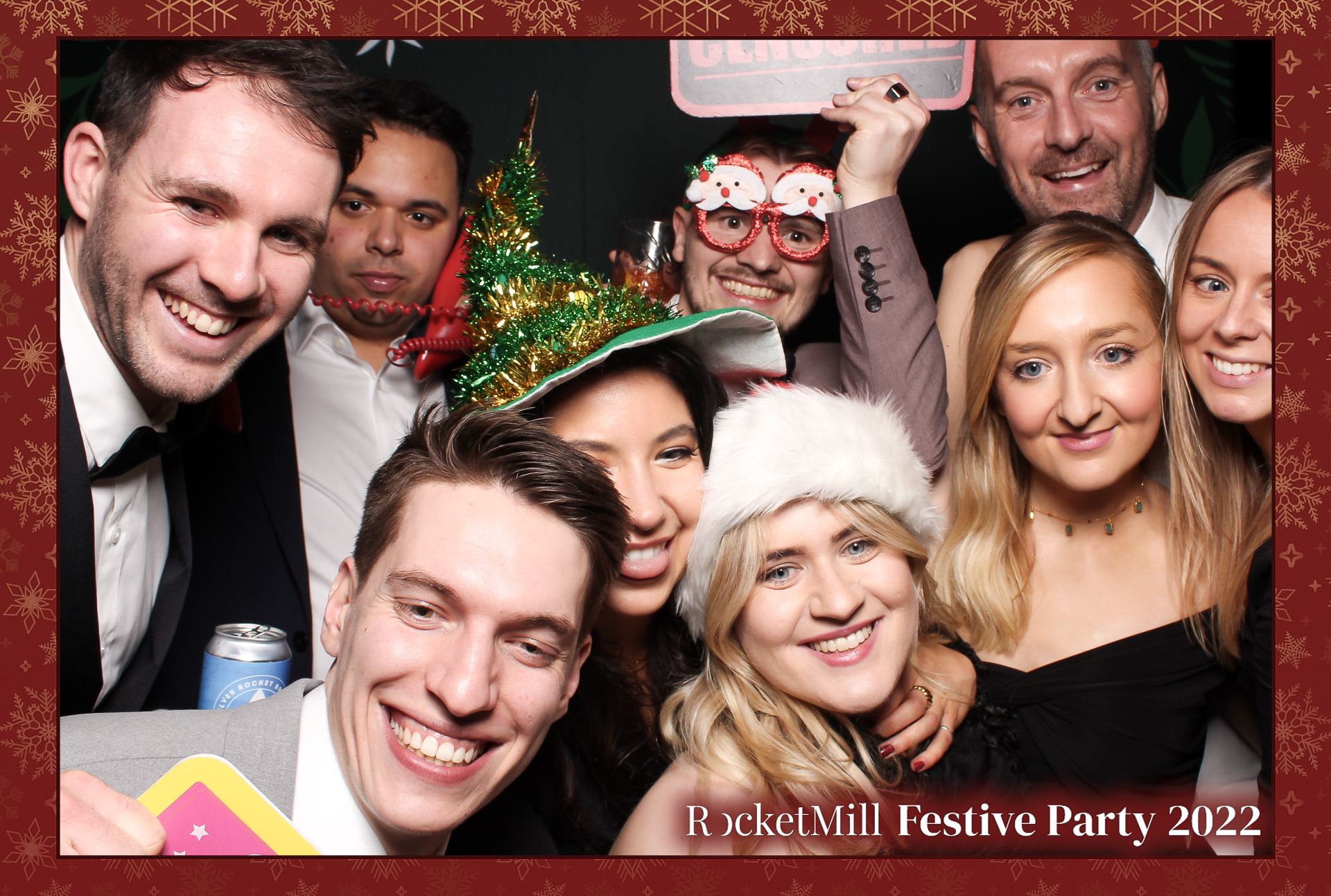 RocketMill Festive Party 2022 | View more photos from the event at gallery.freshbooths.com/u/FreshBooths/RocketMill-Festive-Party-2022