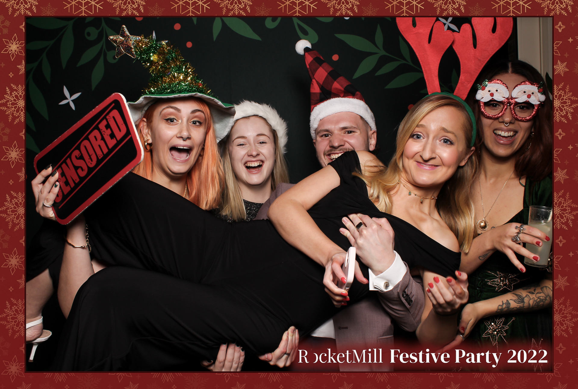 RocketMill Festive Party 2022 | View more photos from the event at gallery.freshbooths.com/u/FreshBooths/RocketMill-Festive-Party-2022