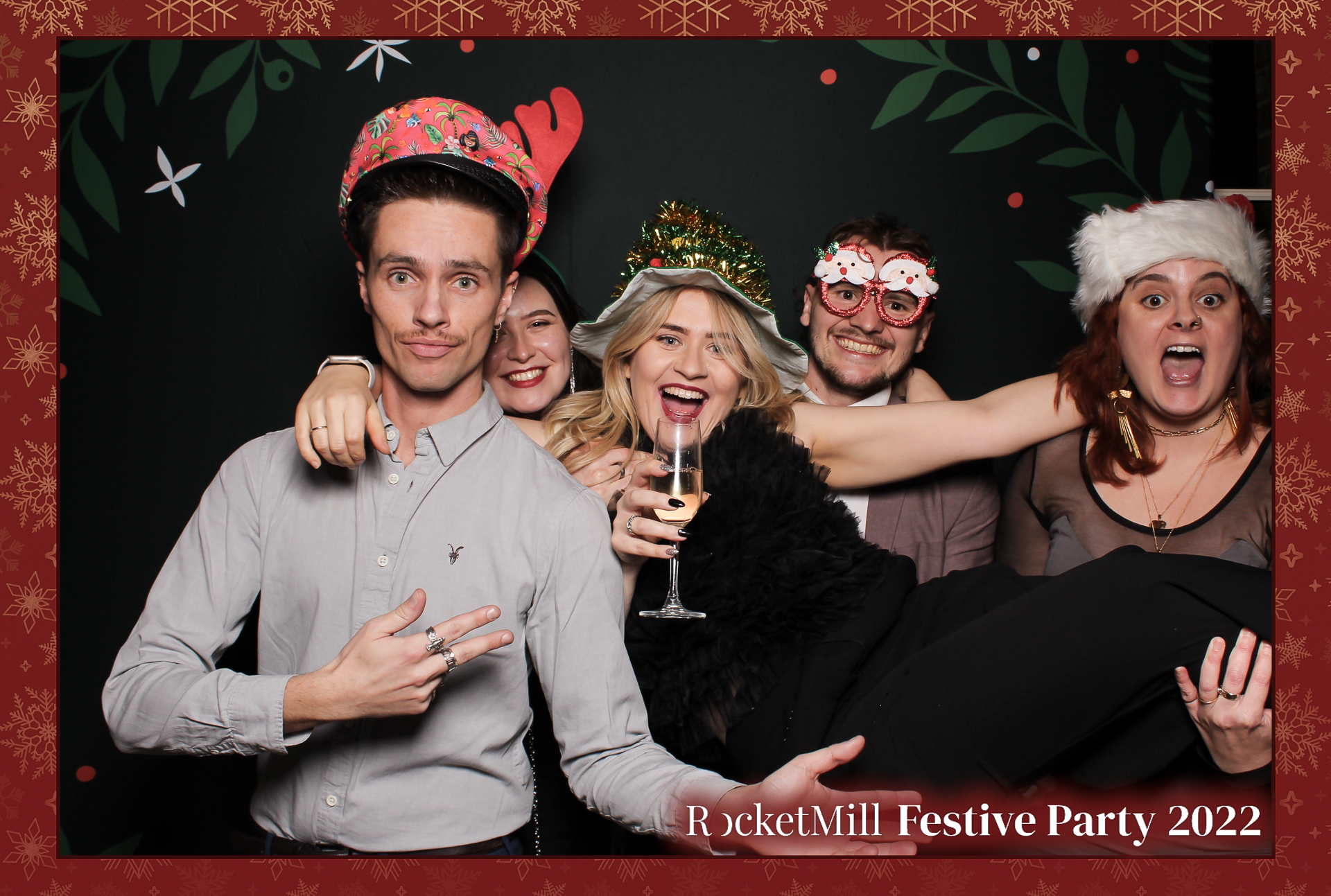 RocketMill Festive Party 2022 | View more photos from the event at gallery.freshbooths.com/u/FreshBooths/RocketMill-Festive-Party-2022