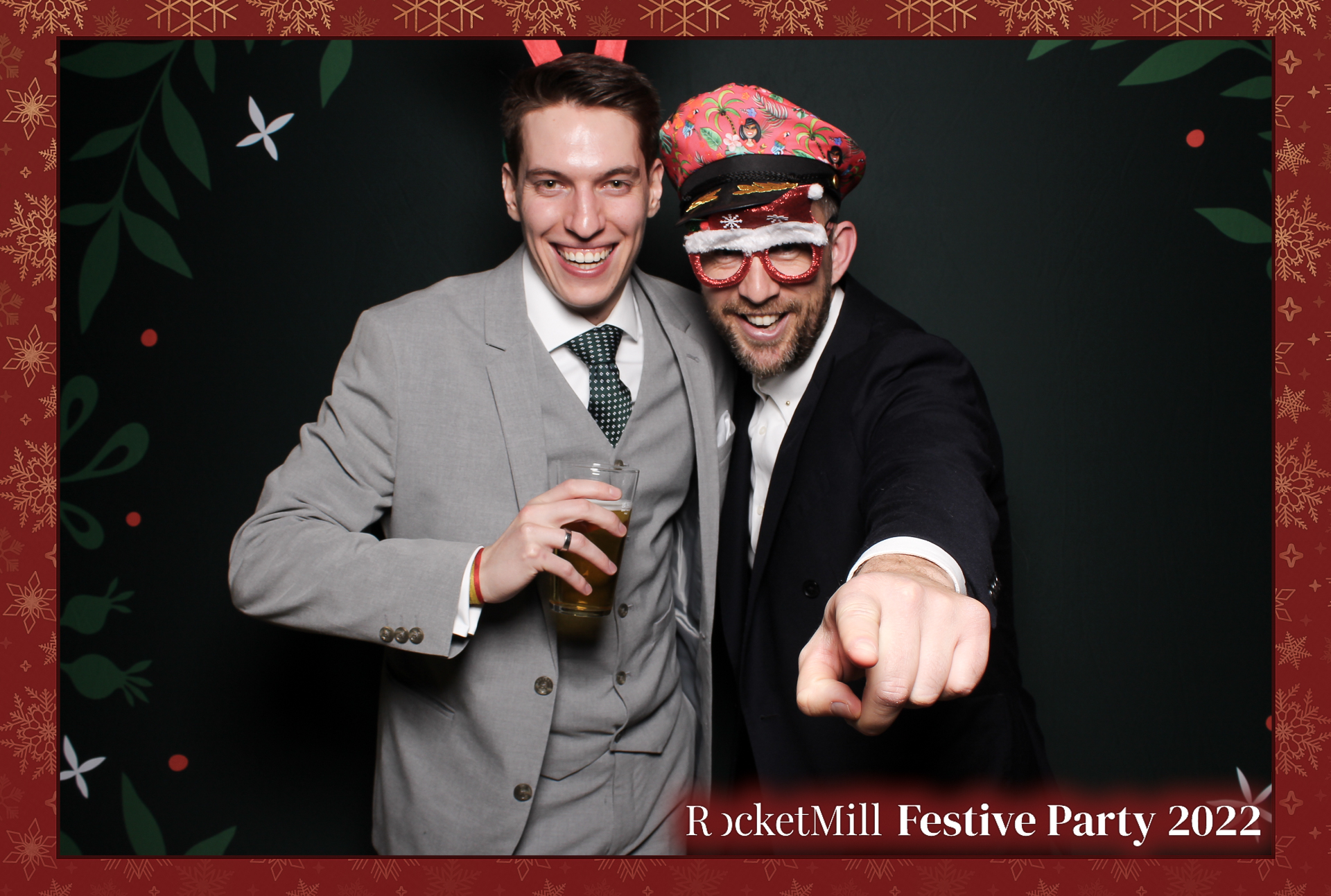 RocketMill Festive Party 2022 | View more photos from the event at gallery.freshbooths.com/u/FreshBooths/RocketMill-Festive-Party-2022