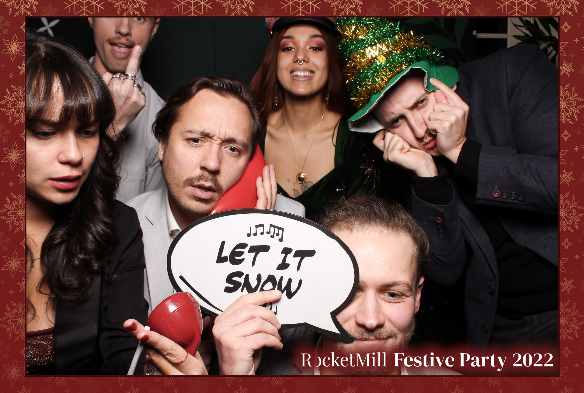 RocketMill Festive Party 2022 | View more photos from the event at gallery.freshbooths.com/u/FreshBooths/RocketMill-Festive-Party-2022