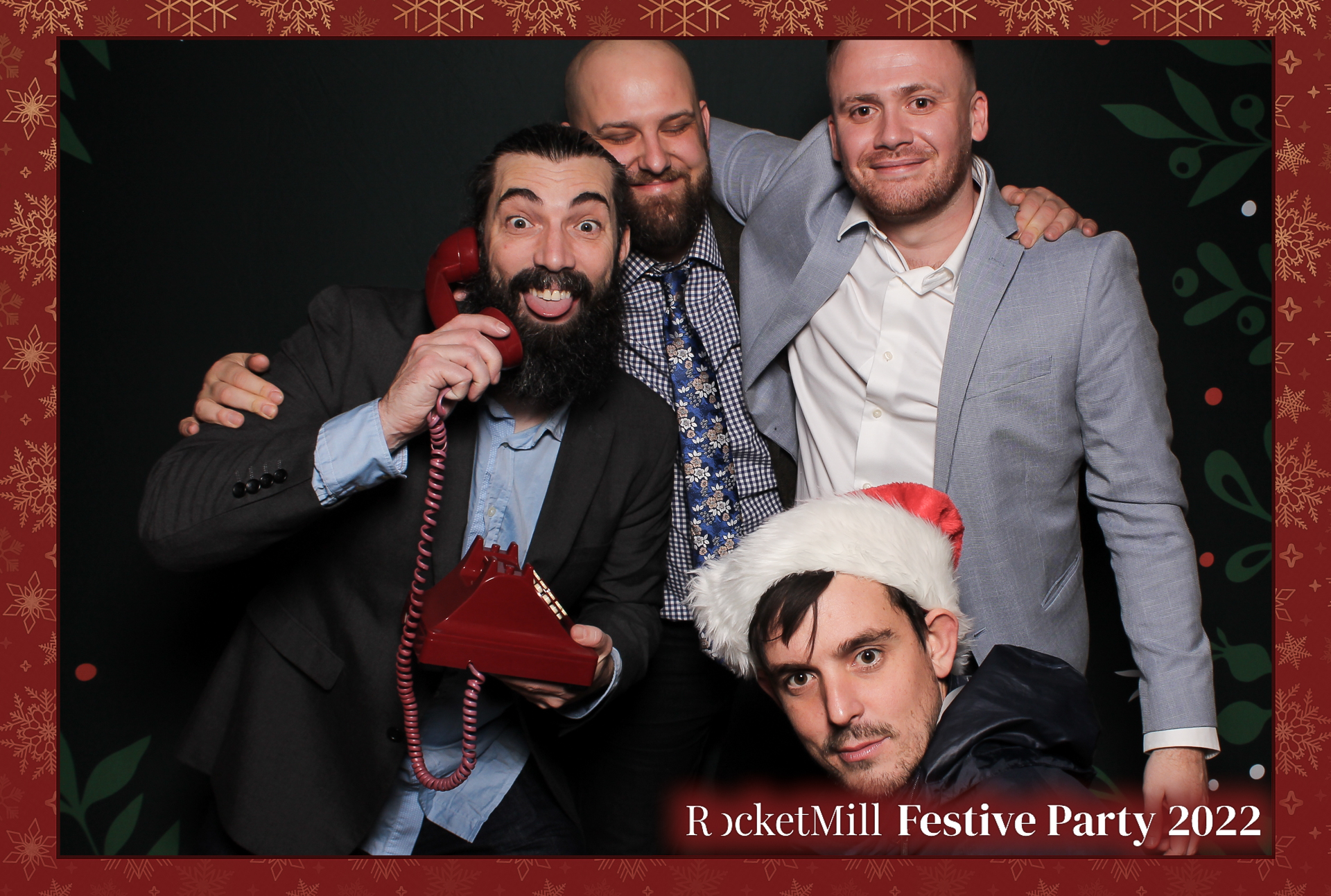RocketMill Festive Party 2022 | View more photos from the event at gallery.freshbooths.com/u/FreshBooths/RocketMill-Festive-Party-2022