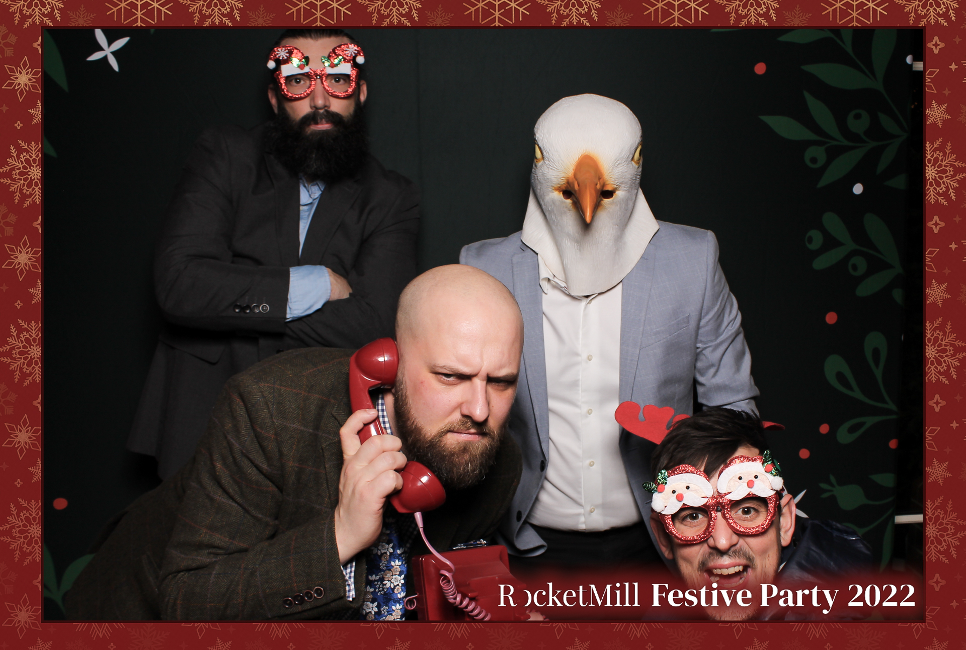 RocketMill Festive Party 2022 | View more photos from the event at gallery.freshbooths.com/u/FreshBooths/RocketMill-Festive-Party-2022