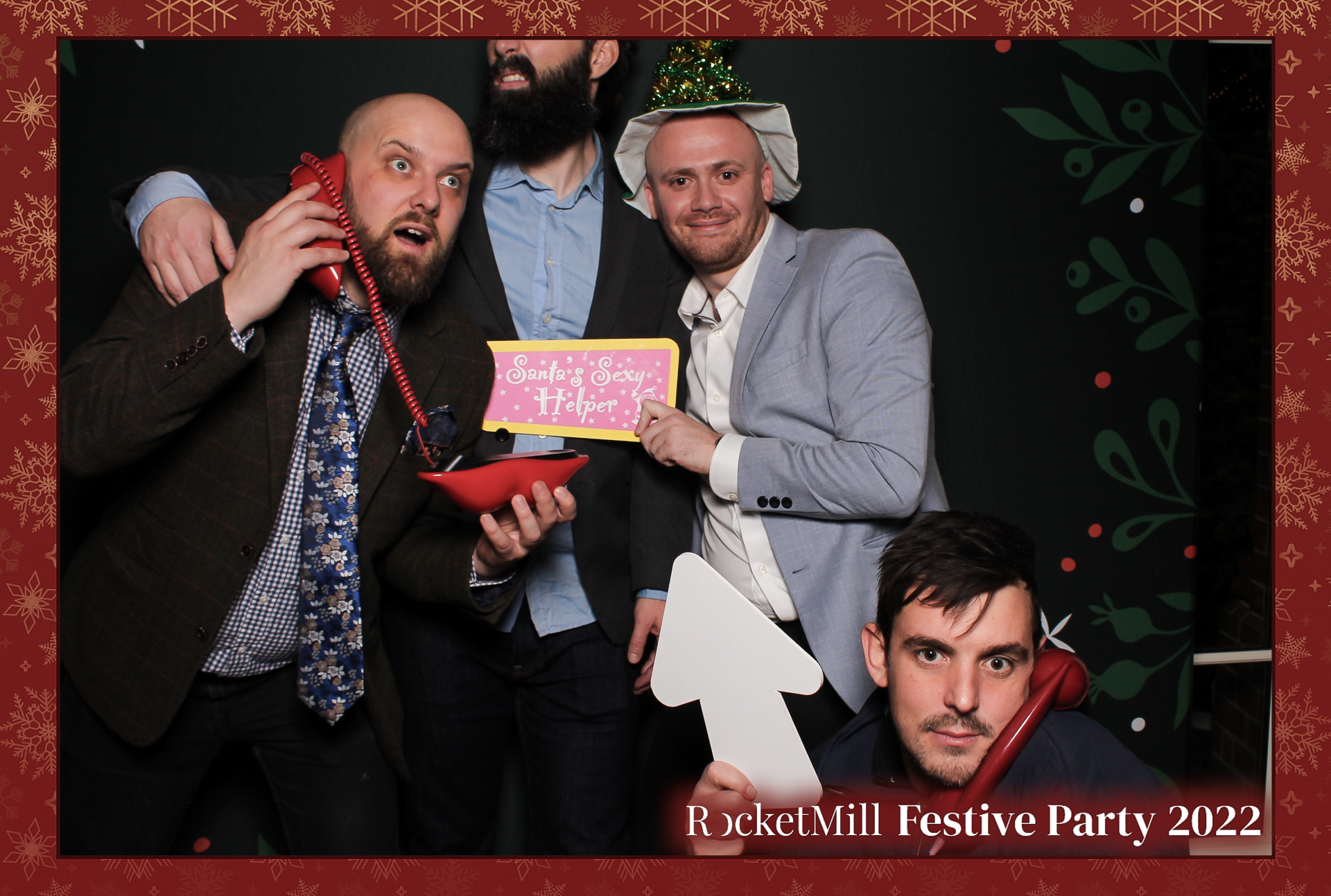 RocketMill Festive Party 2022 | View more photos from the event at gallery.freshbooths.com/u/FreshBooths/RocketMill-Festive-Party-2022