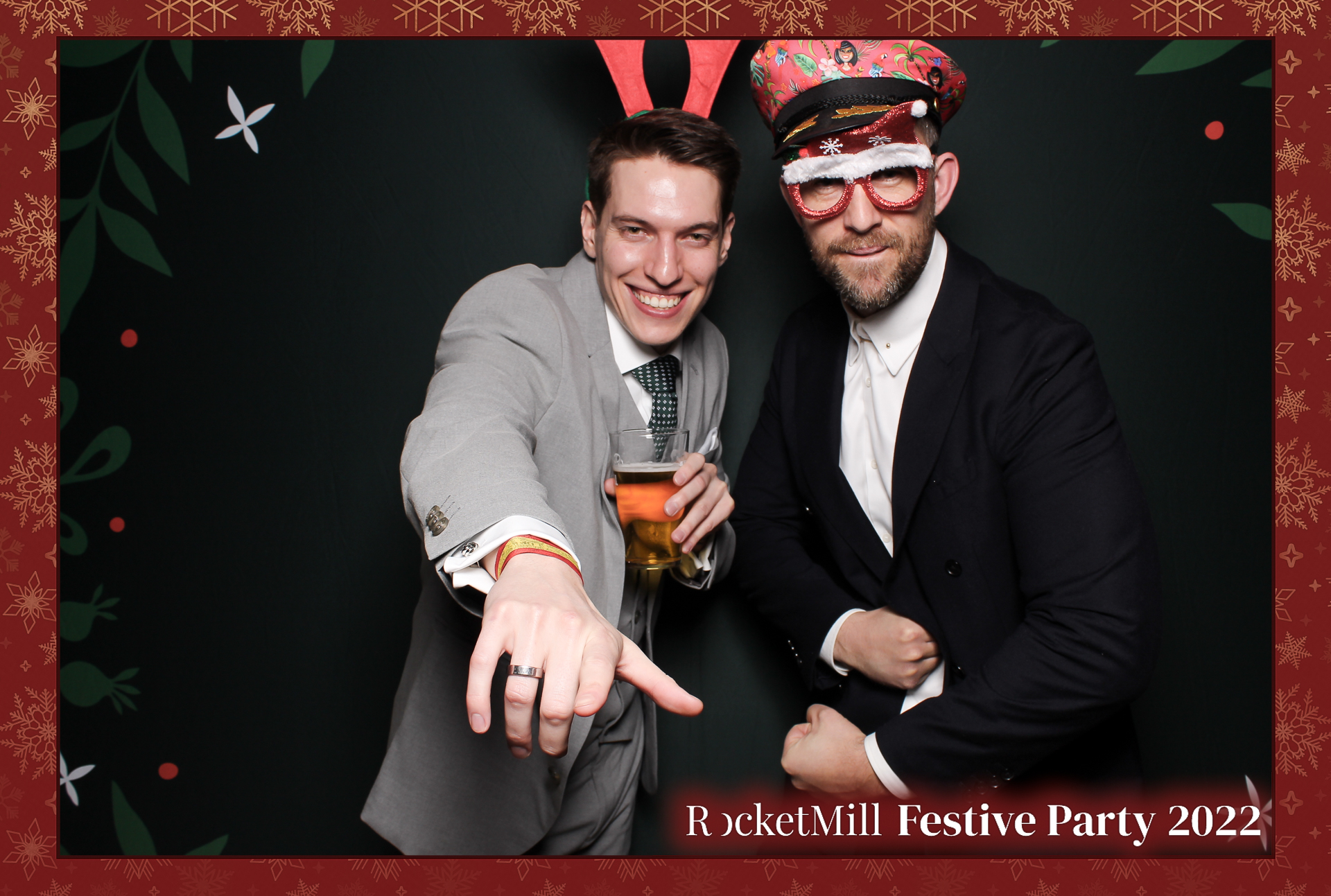 RocketMill Festive Party 2022 | View more photos from the event at gallery.freshbooths.com/u/FreshBooths/RocketMill-Festive-Party-2022