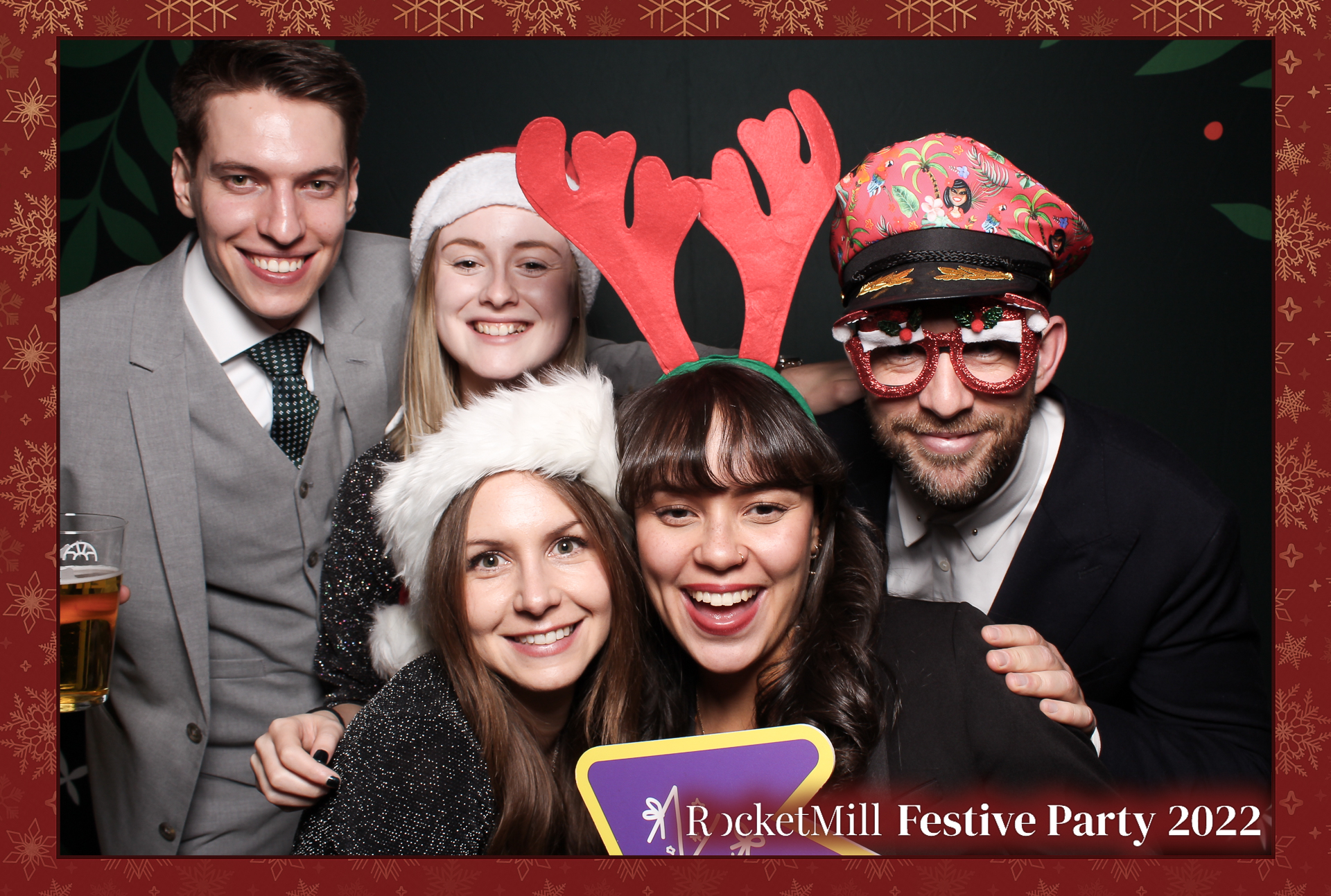 RocketMill Festive Party 2022 | View more photos from the event at gallery.freshbooths.com/u/FreshBooths/RocketMill-Festive-Party-2022