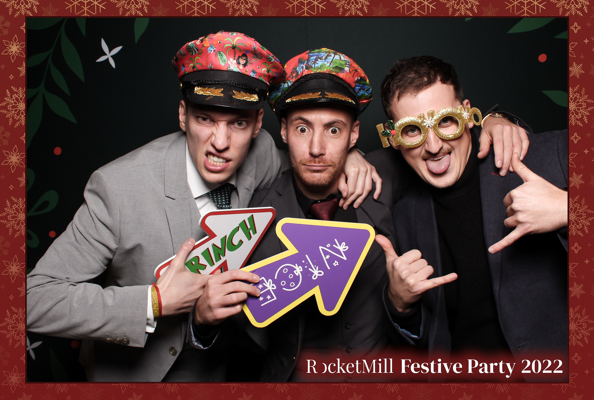 RocketMill Festive Party 2022 | View more photos from the event at gallery.freshbooths.com/u/FreshBooths/RocketMill-Festive-Party-2022