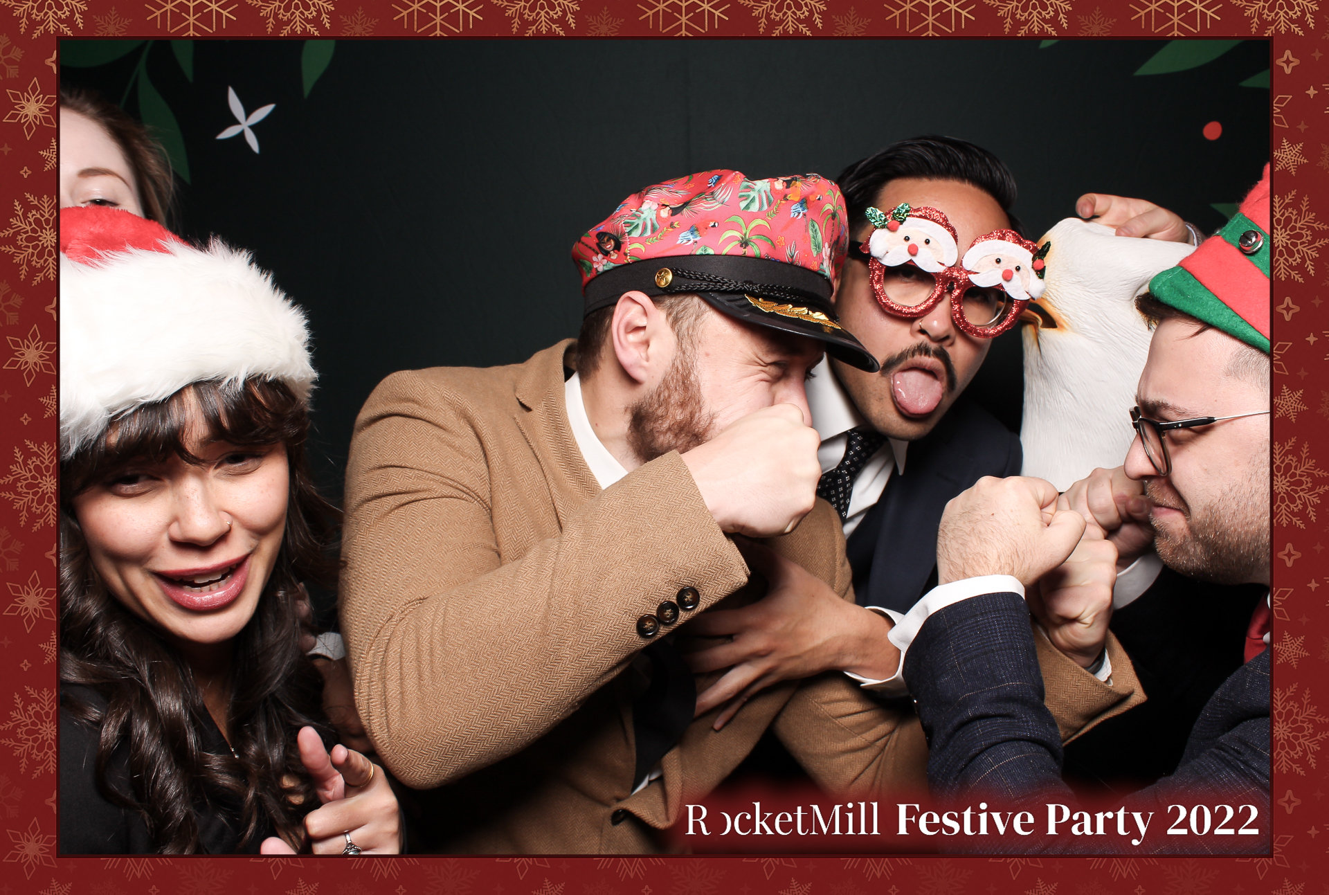 RocketMill Festive Party 2022 | View more photos from the event at gallery.freshbooths.com/u/FreshBooths/RocketMill-Festive-Party-2022