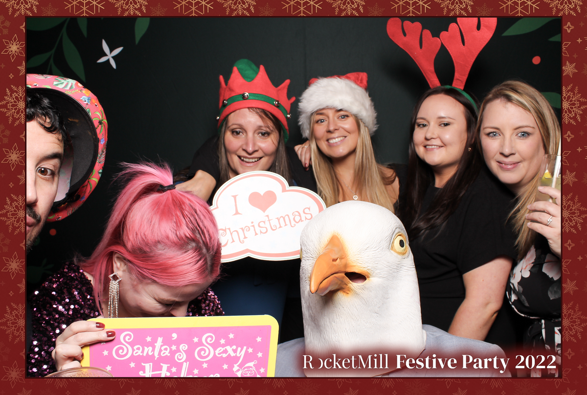 RocketMill Festive Party 2022 | View more photos from the event at gallery.freshbooths.com/u/FreshBooths/RocketMill-Festive-Party-2022