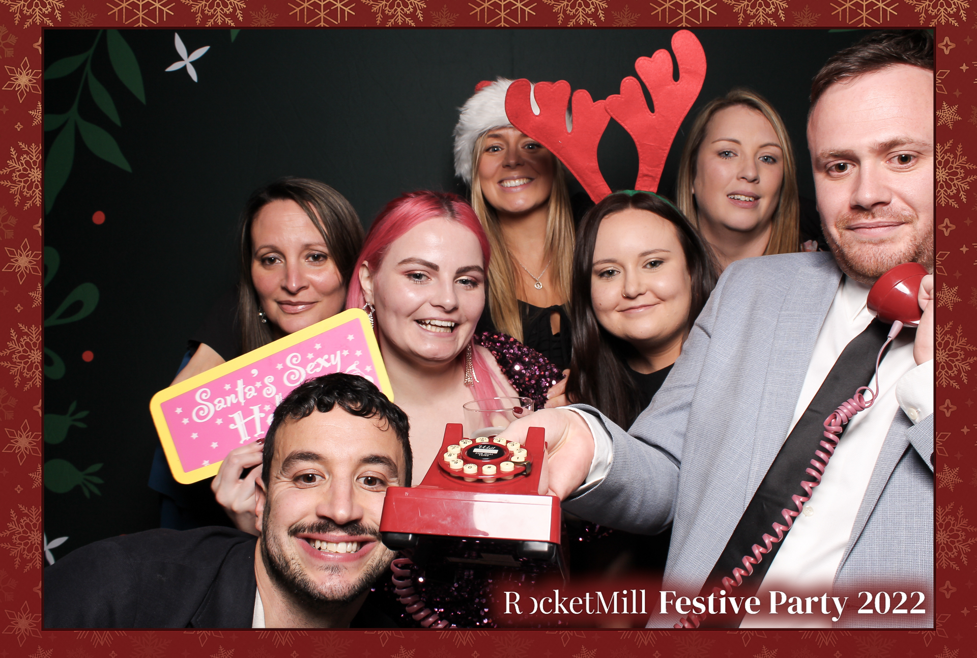 RocketMill Festive Party 2022 | View more photos from the event at gallery.freshbooths.com/u/FreshBooths/RocketMill-Festive-Party-2022