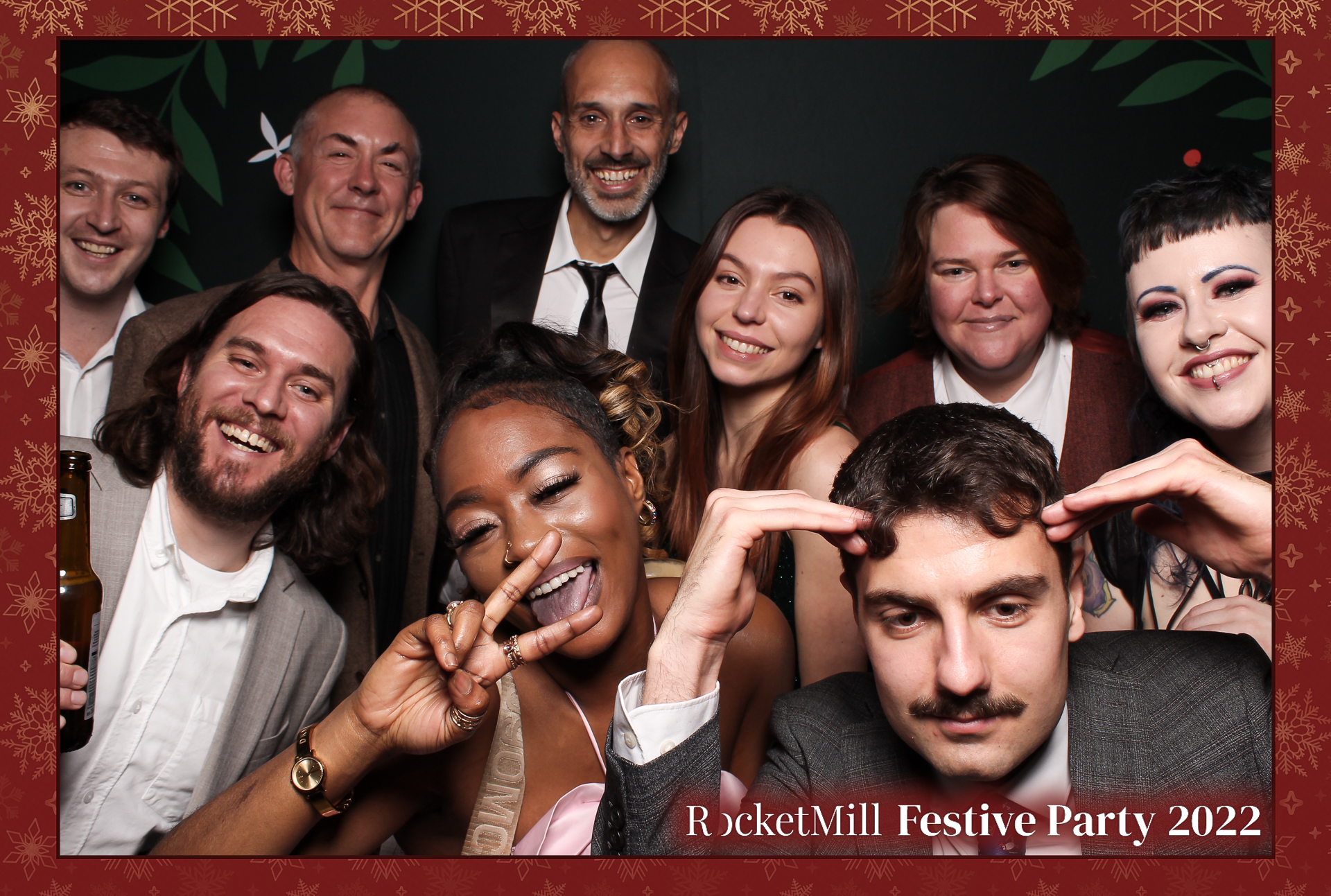 RocketMill Festive Party 2022 | View more photos from the event at gallery.freshbooths.com/u/FreshBooths/RocketMill-Festive-Party-2022