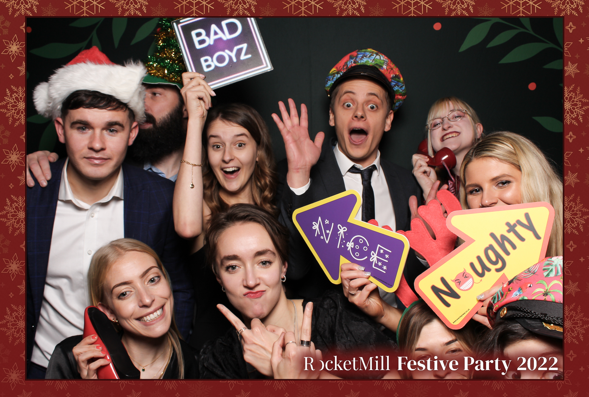 RocketMill Festive Party 2022 | View more photos from the event at gallery.freshbooths.com/u/FreshBooths/RocketMill-Festive-Party-2022
