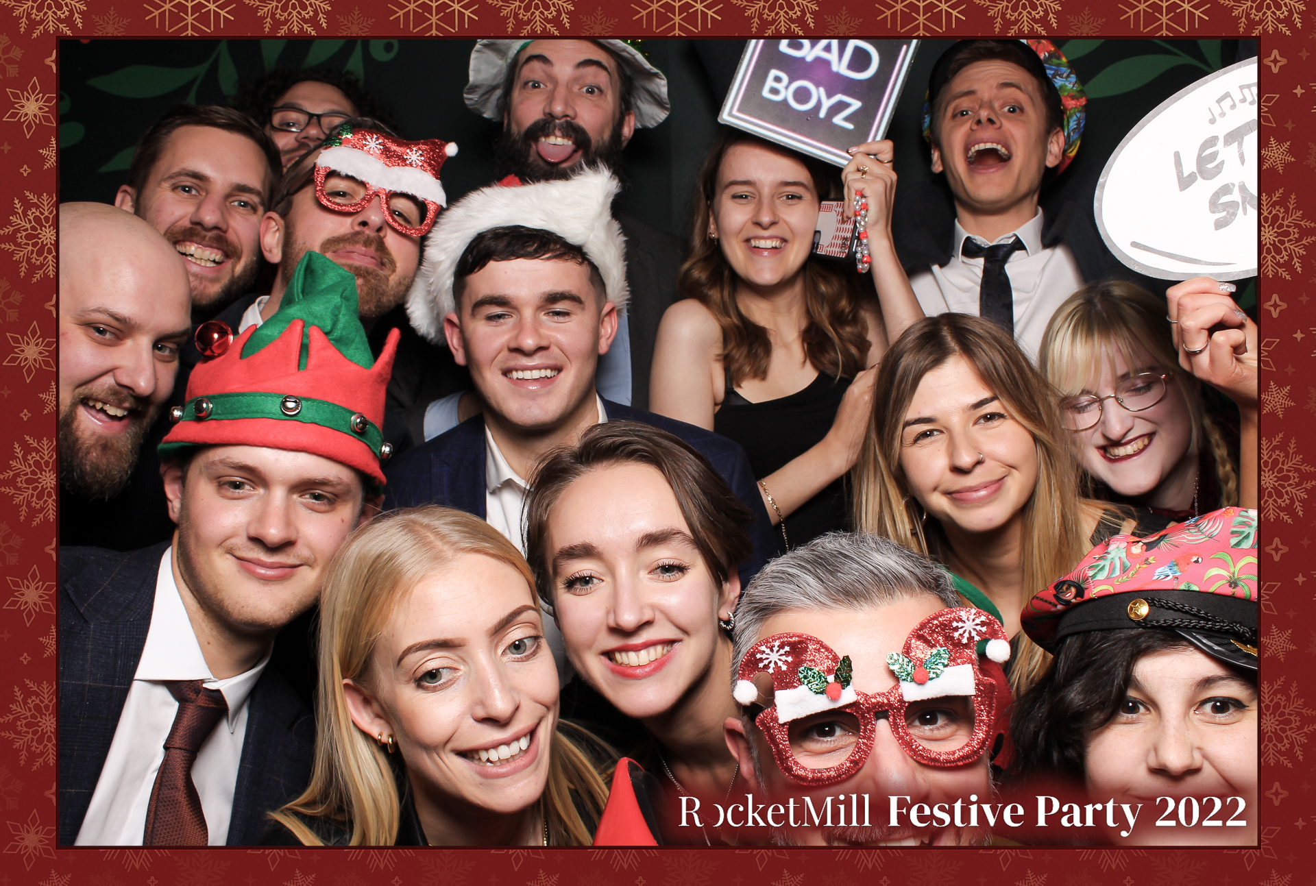 RocketMill Festive Party 2022 | View more photos from the event at gallery.freshbooths.com/u/FreshBooths/RocketMill-Festive-Party-2022