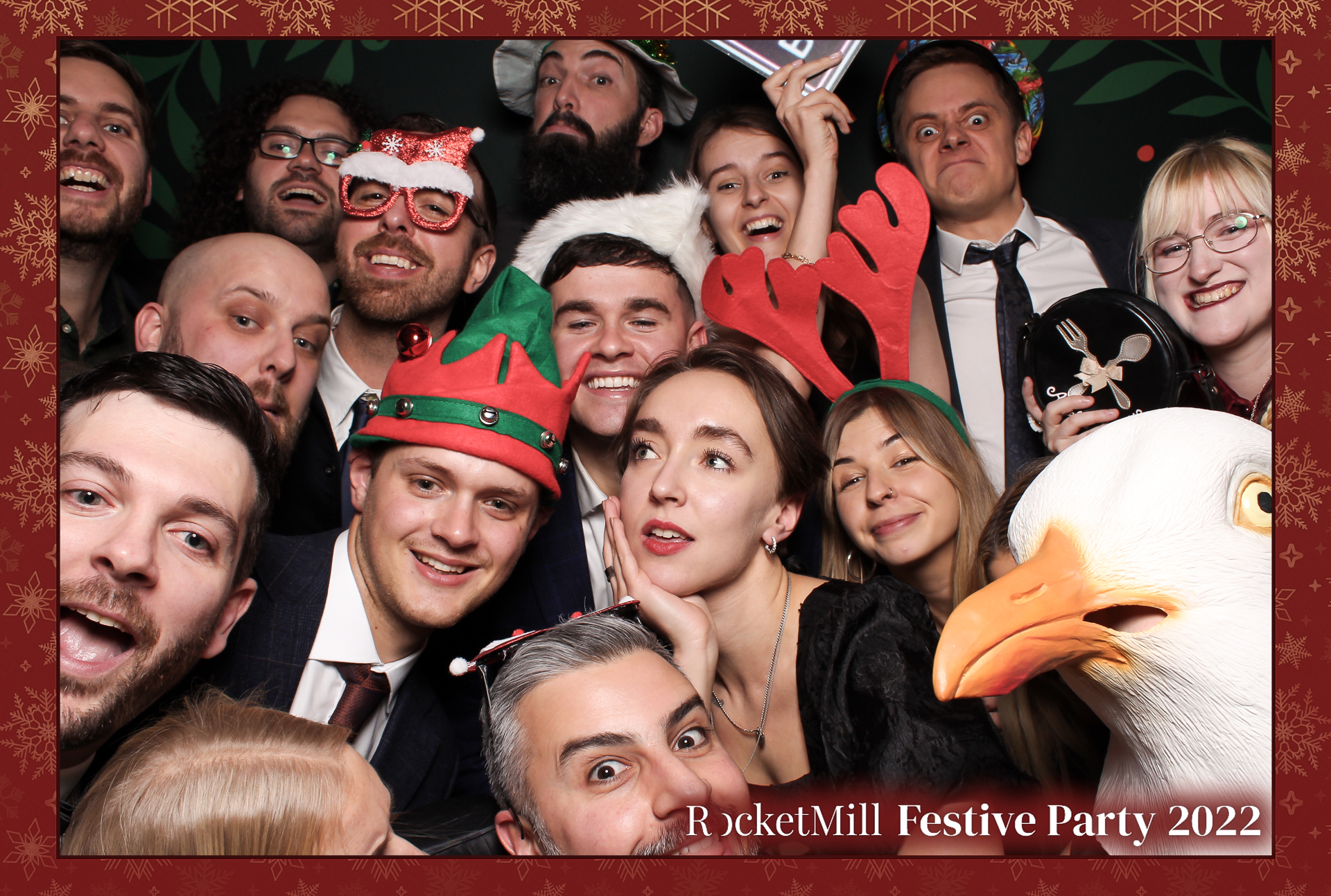 RocketMill Festive Party 2022 | View more photos from the event at gallery.freshbooths.com/u/FreshBooths/RocketMill-Festive-Party-2022