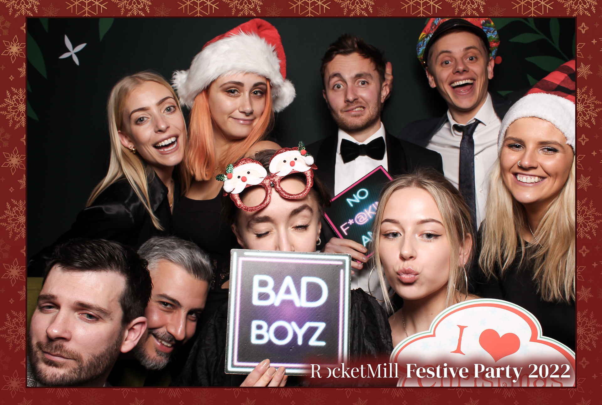 RocketMill Festive Party 2022 | View more photos from the event at gallery.freshbooths.com/u/FreshBooths/RocketMill-Festive-Party-2022