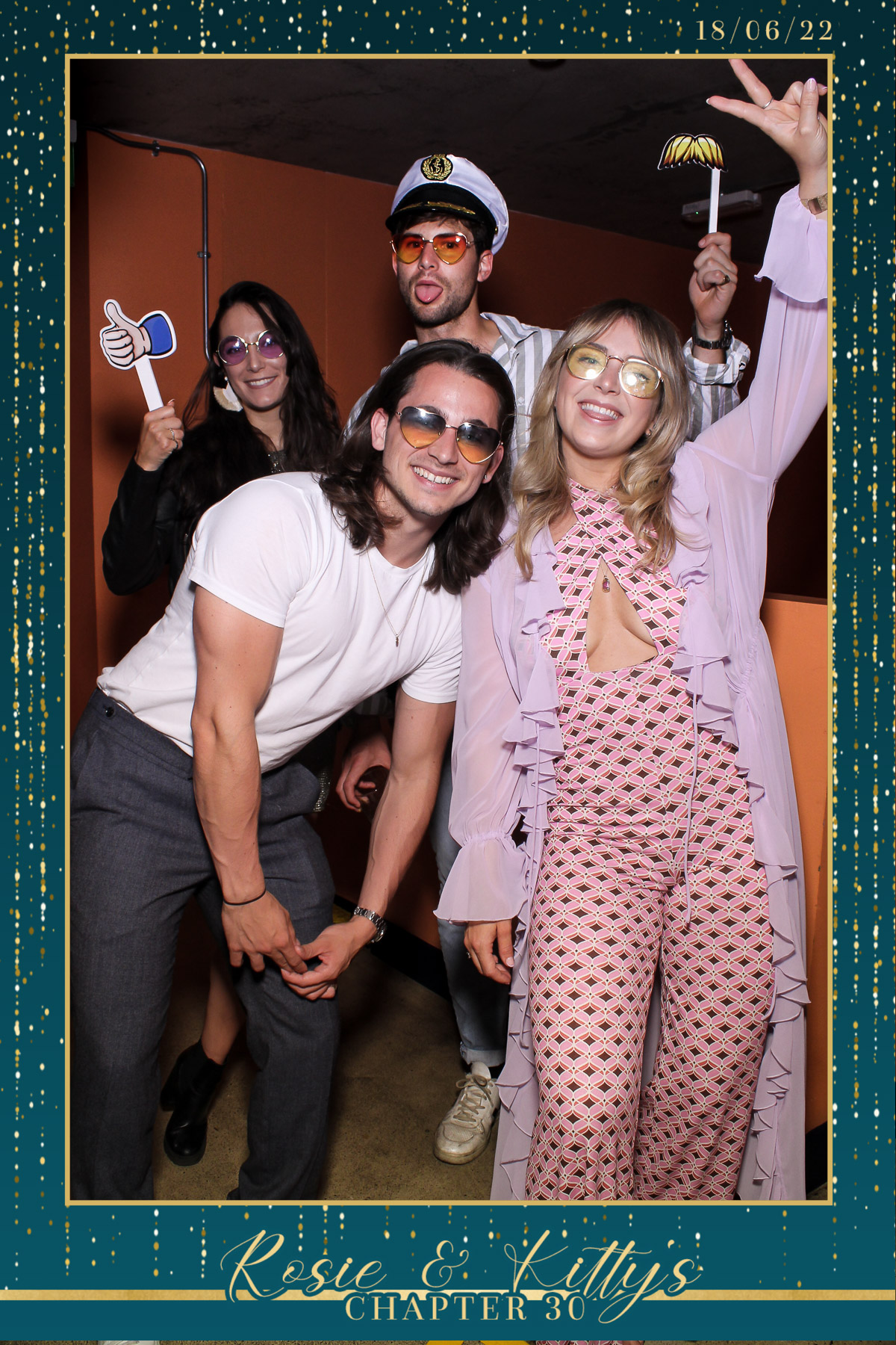 Rosie and Kittie Chapter 30 - Selfie Mirror | View more photos from the event at gallery.freshbooths.com/u/FreshBooths/Rosie-and-Kittie-Chapter-30-Selfie-Mirror