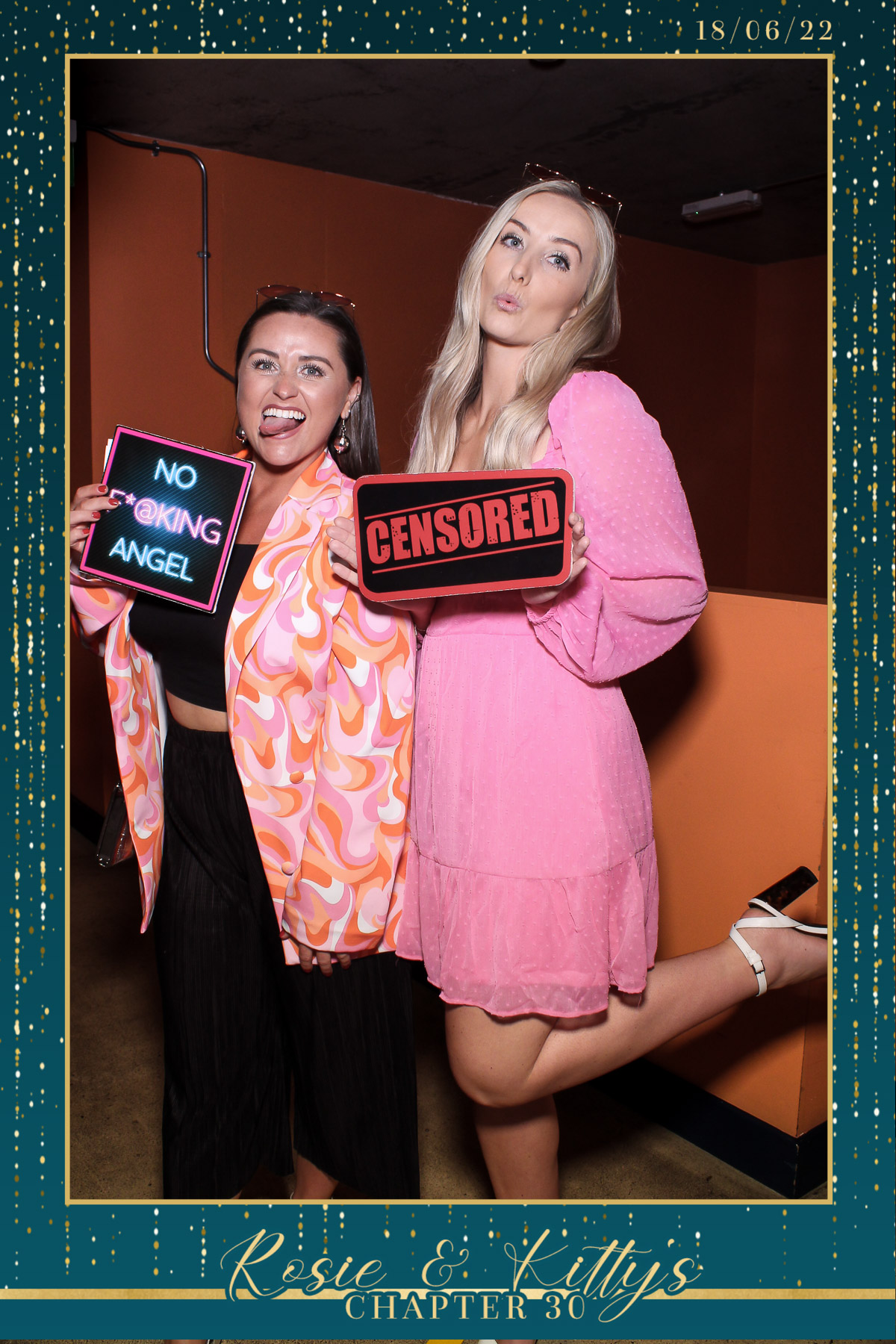 Rosie and Kittie Chapter 30 - Selfie Mirror | View more photos from the event at gallery.freshbooths.com/u/FreshBooths/Rosie-and-Kittie-Chapter-30-Selfie-Mirror