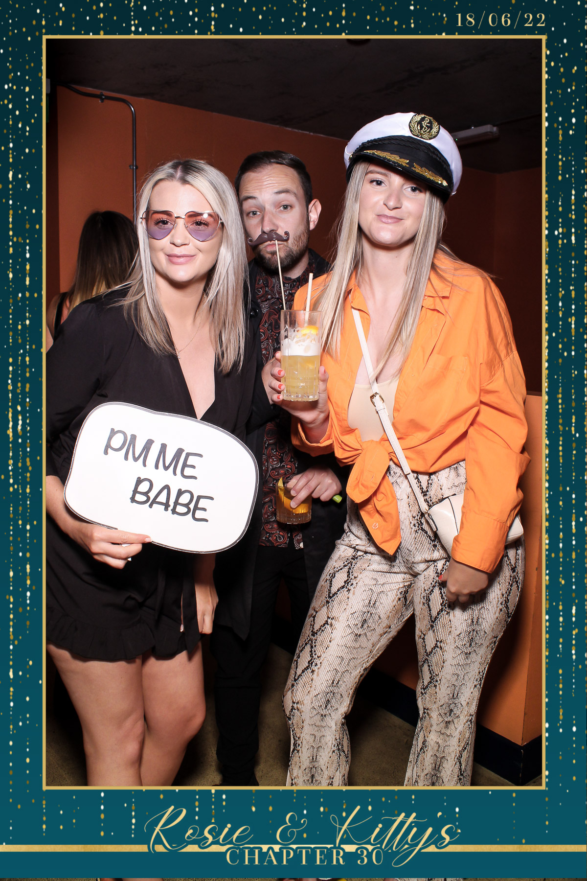 Rosie and Kittie Chapter 30 - Selfie Mirror | View more photos from the event at gallery.freshbooths.com/u/FreshBooths/Rosie-and-Kittie-Chapter-30-Selfie-Mirror