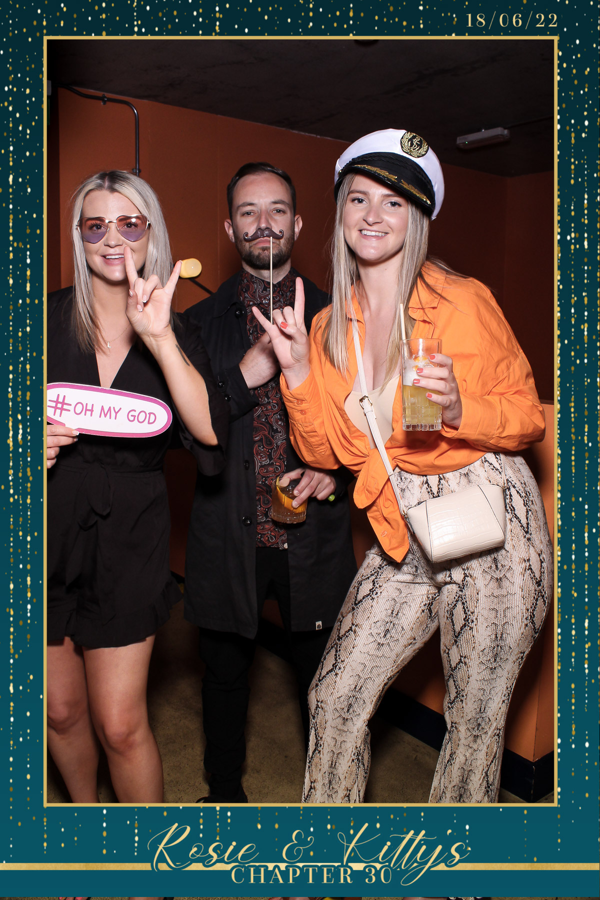 Rosie and Kittie Chapter 30 - Selfie Mirror | View more photos from the event at gallery.freshbooths.com/u/FreshBooths/Rosie-and-Kittie-Chapter-30-Selfie-Mirror