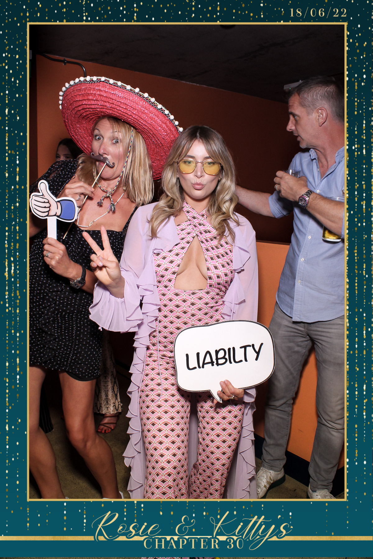 Rosie and Kittie Chapter 30 - Selfie Mirror | View more photos from the event at gallery.freshbooths.com/u/FreshBooths/Rosie-and-Kittie-Chapter-30-Selfie-Mirror