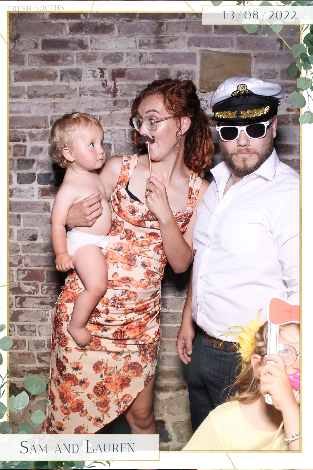 Sam & Lauren- Selfie Mirror | View more photos from the event at gallery.freshbooths.com/u/FreshBooths/Sam-Lauren-Selfie-Mirror