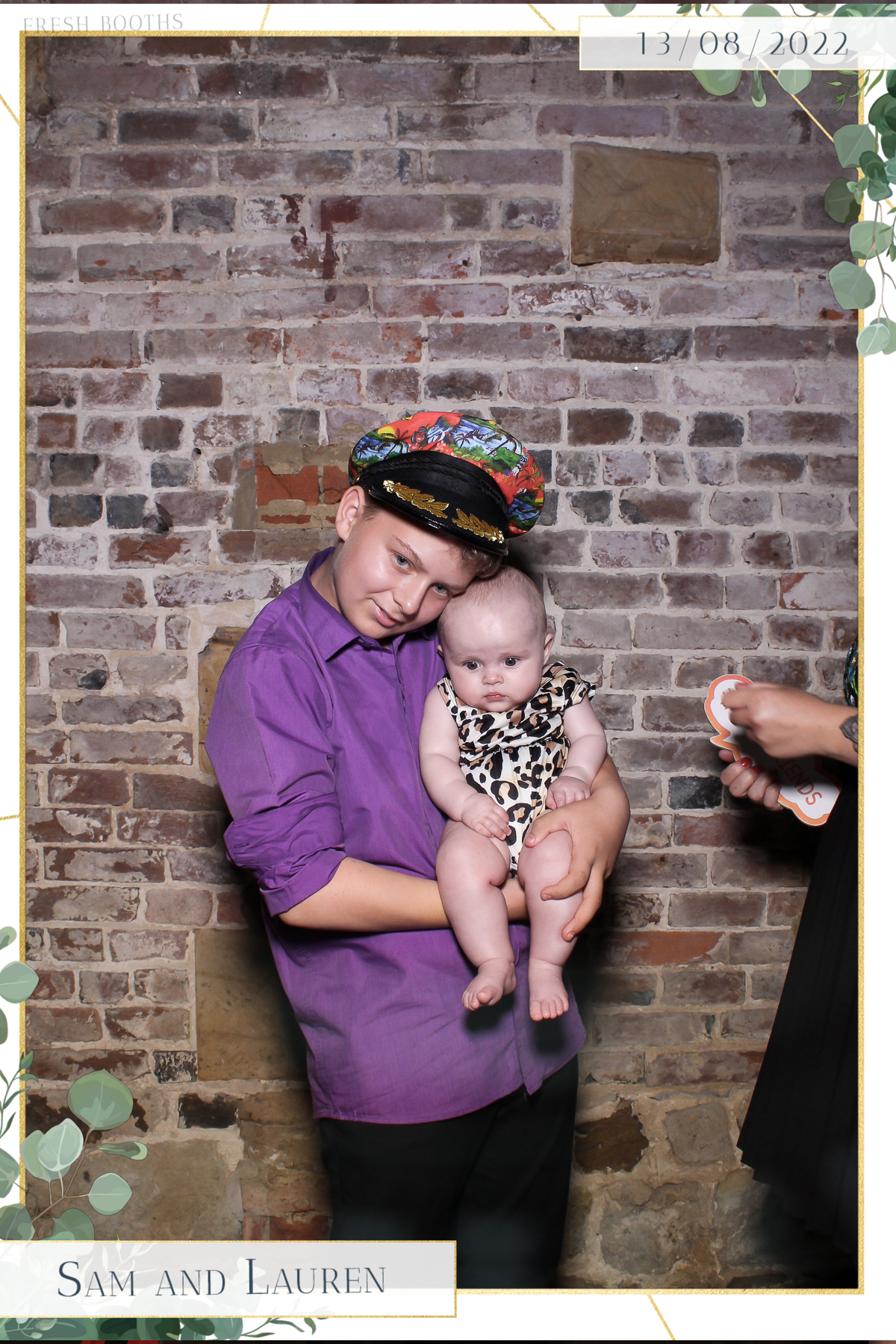 Sam & Lauren- Selfie Mirror | View more photos from the event at gallery.freshbooths.com/u/FreshBooths/Sam-Lauren-Selfie-Mirror