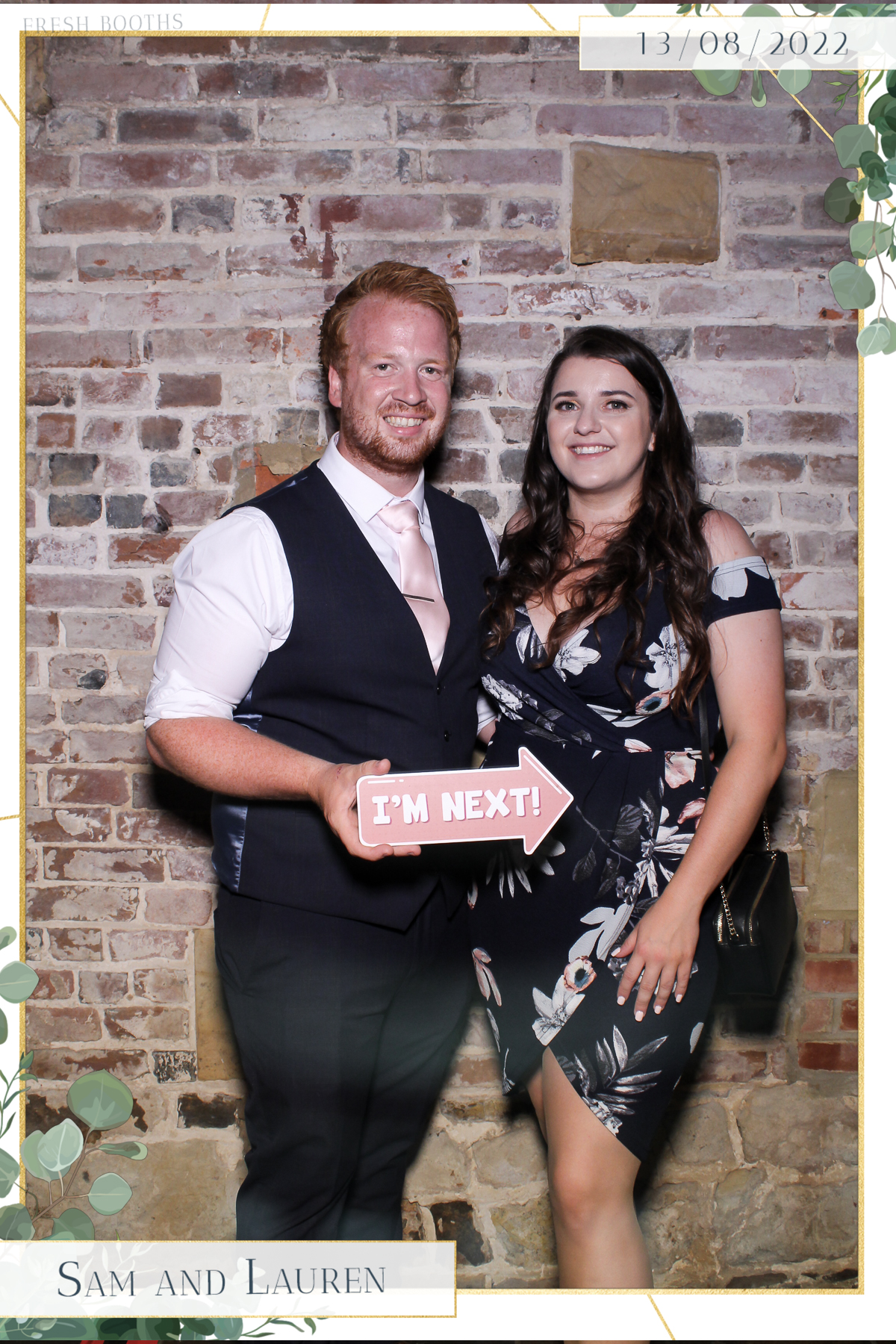 Sam & Lauren- Selfie Mirror | View more photos from the event at gallery.freshbooths.com/u/FreshBooths/Sam-Lauren-Selfie-Mirror