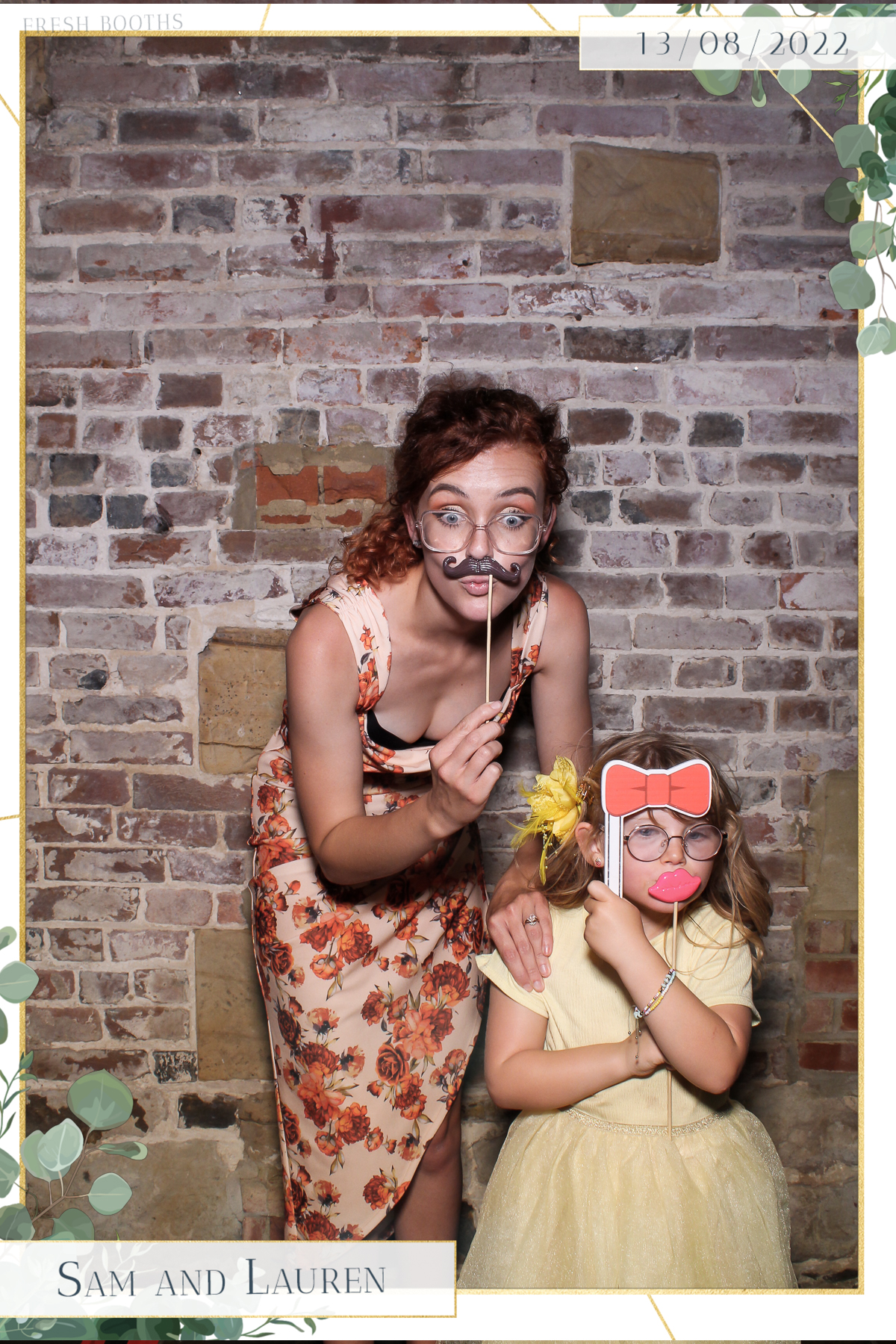 Sam & Lauren- Selfie Mirror | View more photos from the event at gallery.freshbooths.com/u/FreshBooths/Sam-Lauren-Selfie-Mirror