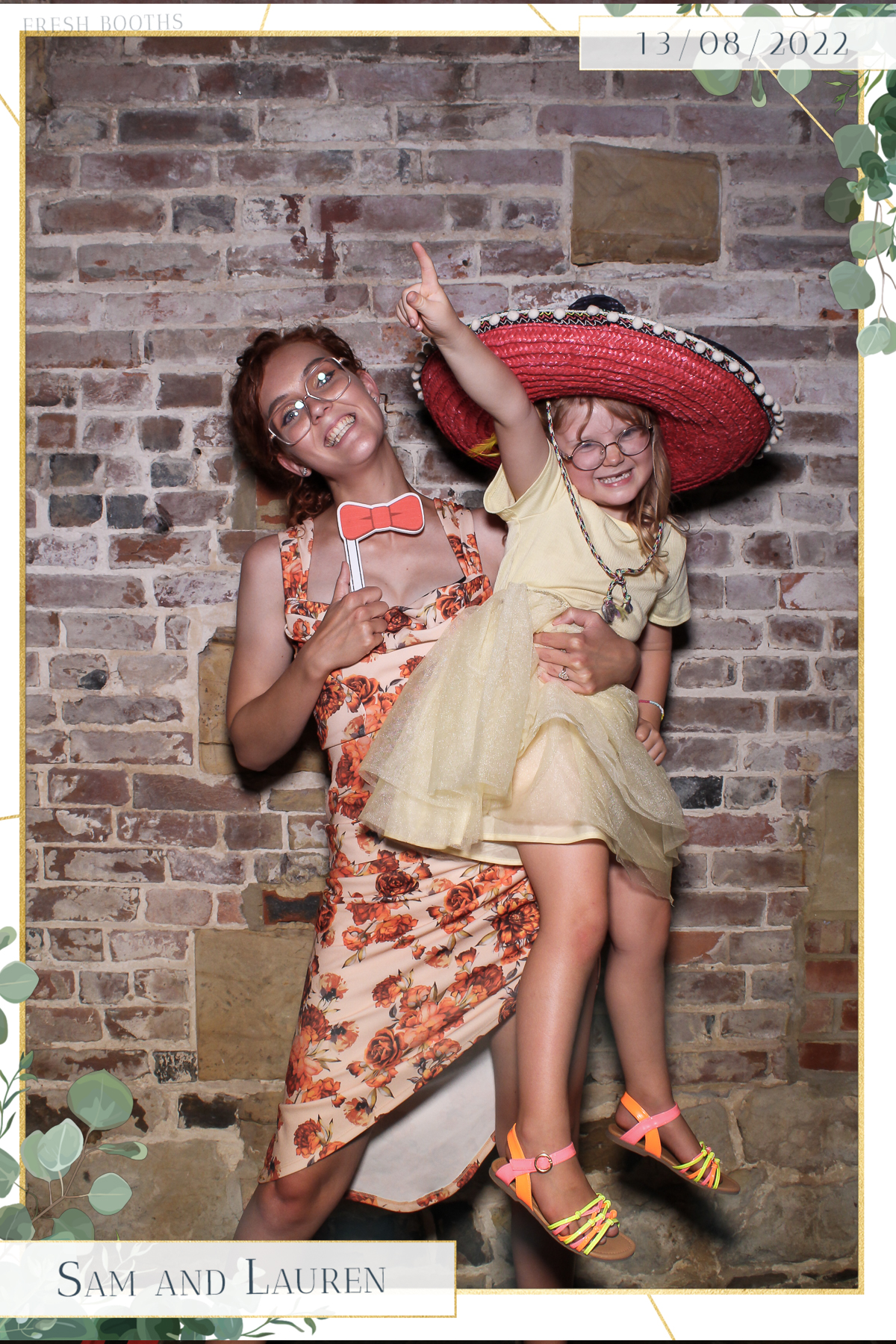 Sam & Lauren- Selfie Mirror | View more photos from the event at gallery.freshbooths.com/u/FreshBooths/Sam-Lauren-Selfie-Mirror