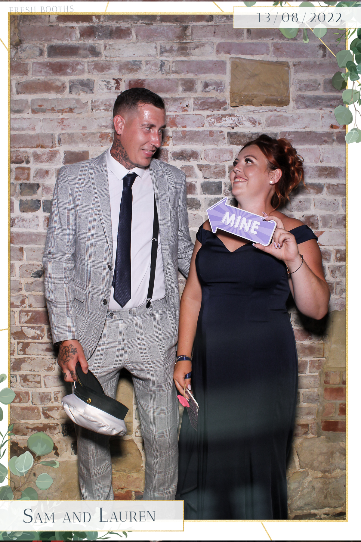 Sam & Lauren- Selfie Mirror | View more photos from the event at gallery.freshbooths.com/u/FreshBooths/Sam-Lauren-Selfie-Mirror