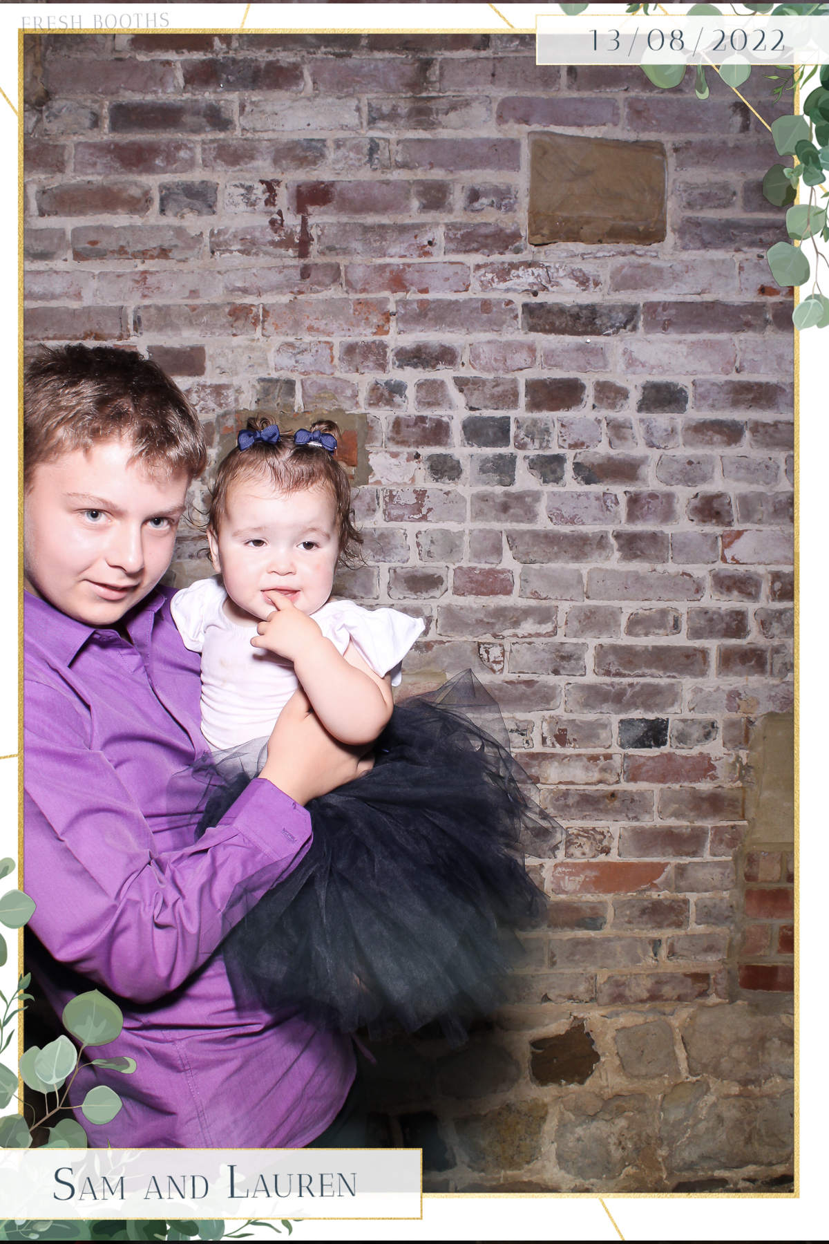 Sam & Lauren- Selfie Mirror | View more photos from the event at gallery.freshbooths.com/u/FreshBooths/Sam-Lauren-Selfie-Mirror