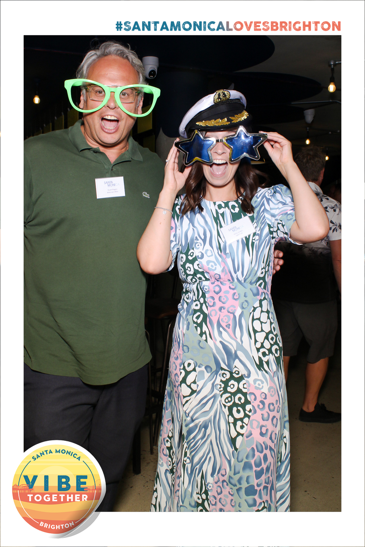 SantaMonica x Brighton - Selfie Mirror | View more photos from the event at gallery.freshbooths.com/u/FreshBooths/SantaMonica-x-Brighton-Selfie-Mirror