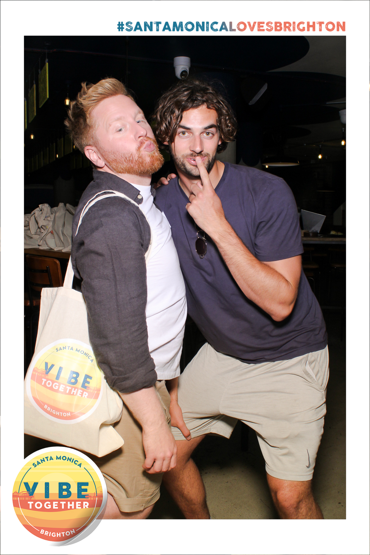 SantaMonica x Brighton - Selfie Mirror | View more photos from the event at gallery.freshbooths.com/u/FreshBooths/SantaMonica-x-Brighton-Selfie-Mirror