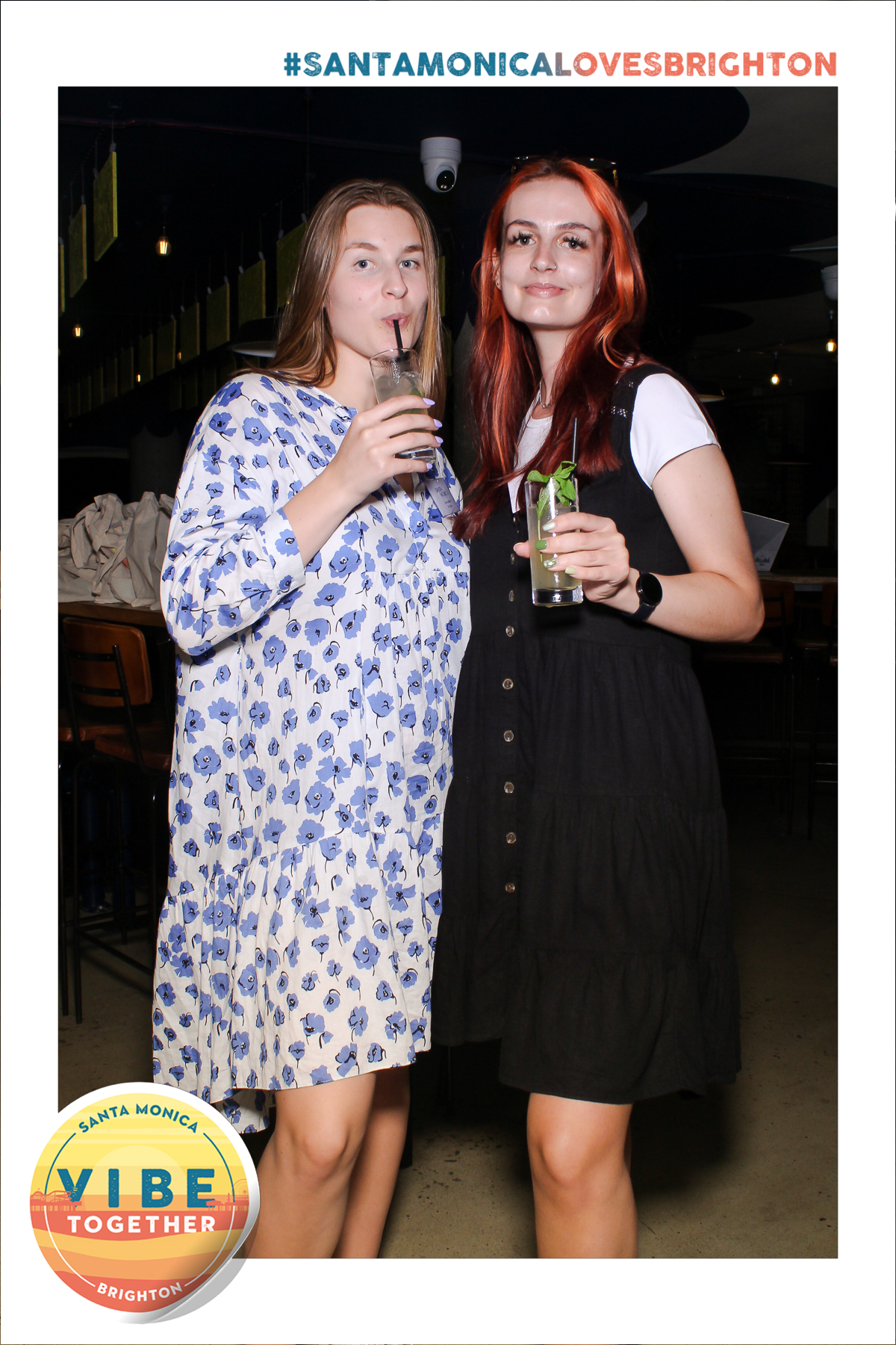 SantaMonica x Brighton - Selfie Mirror | View more photos from the event at gallery.freshbooths.com/u/FreshBooths/SantaMonica-x-Brighton-Selfie-Mirror