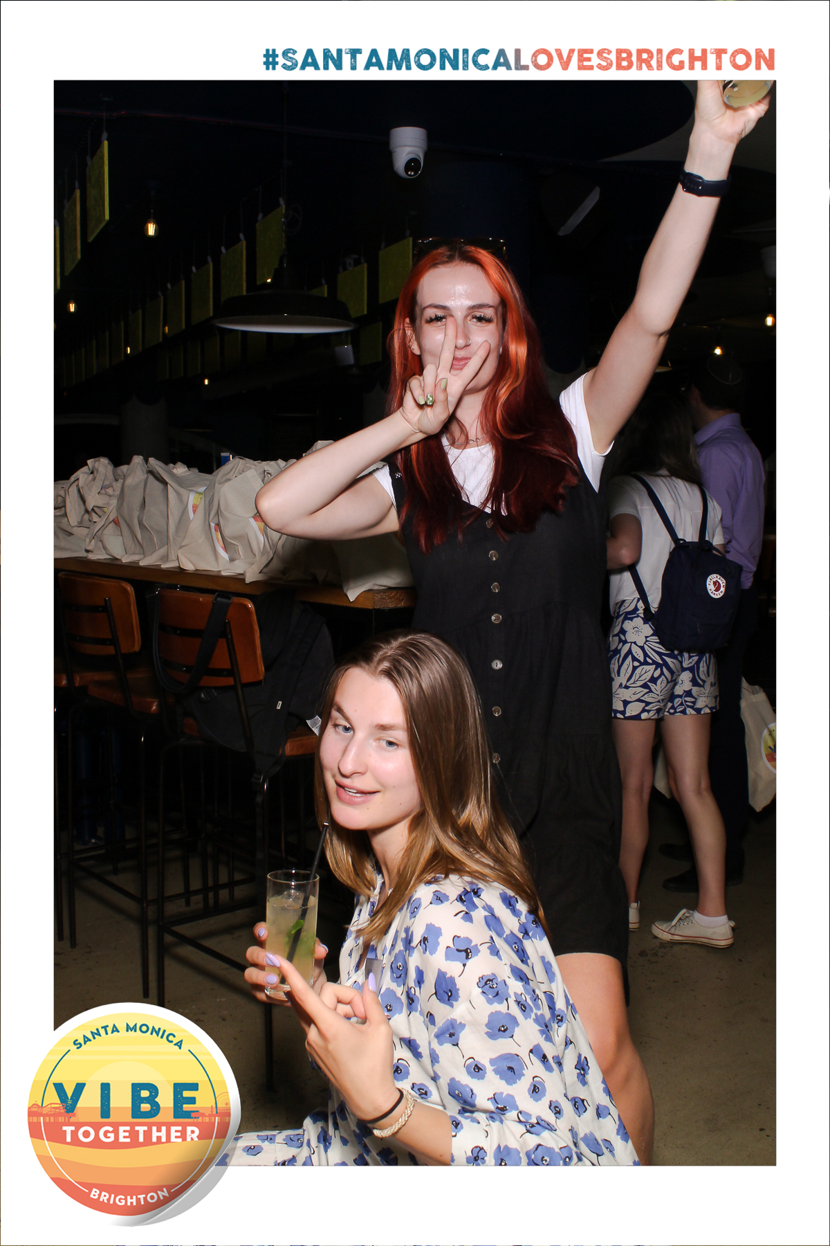 SantaMonica x Brighton - Selfie Mirror | View more photos from the event at gallery.freshbooths.com/u/FreshBooths/SantaMonica-x-Brighton-Selfie-Mirror