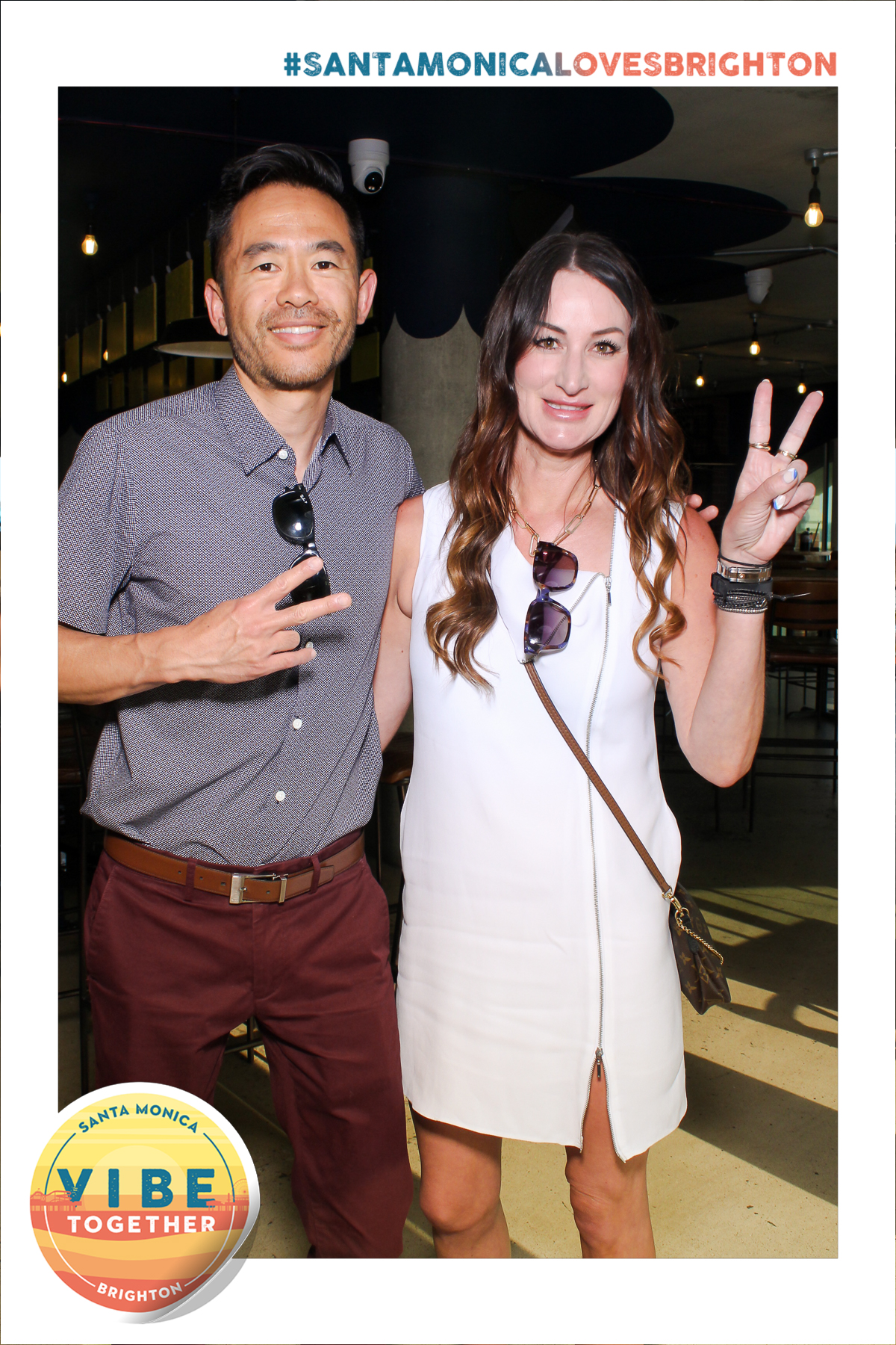 SantaMonica x Brighton - Selfie Mirror | View more photos from the event at gallery.freshbooths.com/u/FreshBooths/SantaMonica-x-Brighton-Selfie-Mirror