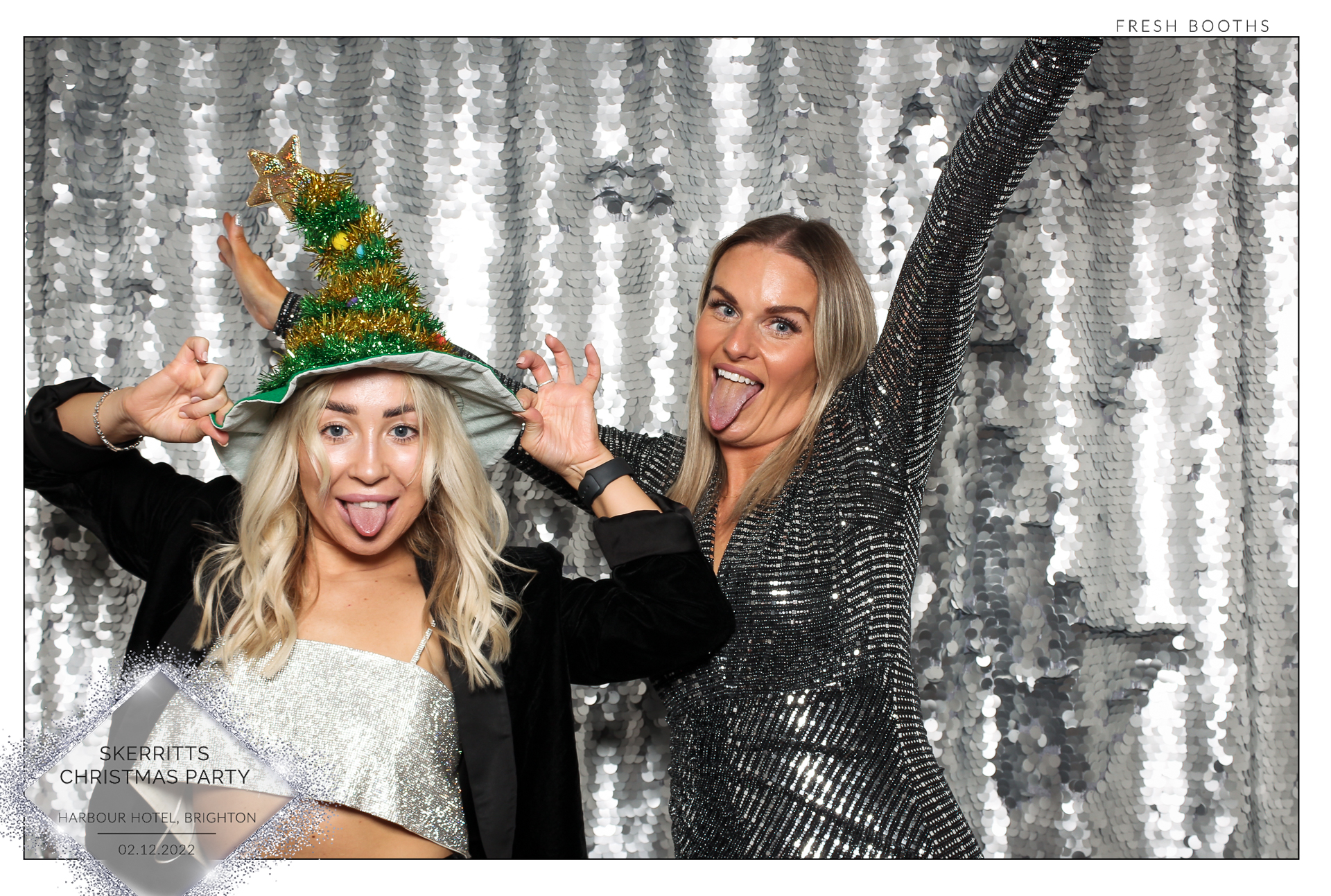Skerritts Christmas Party - Classic Open Booth | View more photos from the event at gallery.freshbooths.com/u/FreshBooths/Skerritts-Christmas-Party-Classic-Open-Booth
