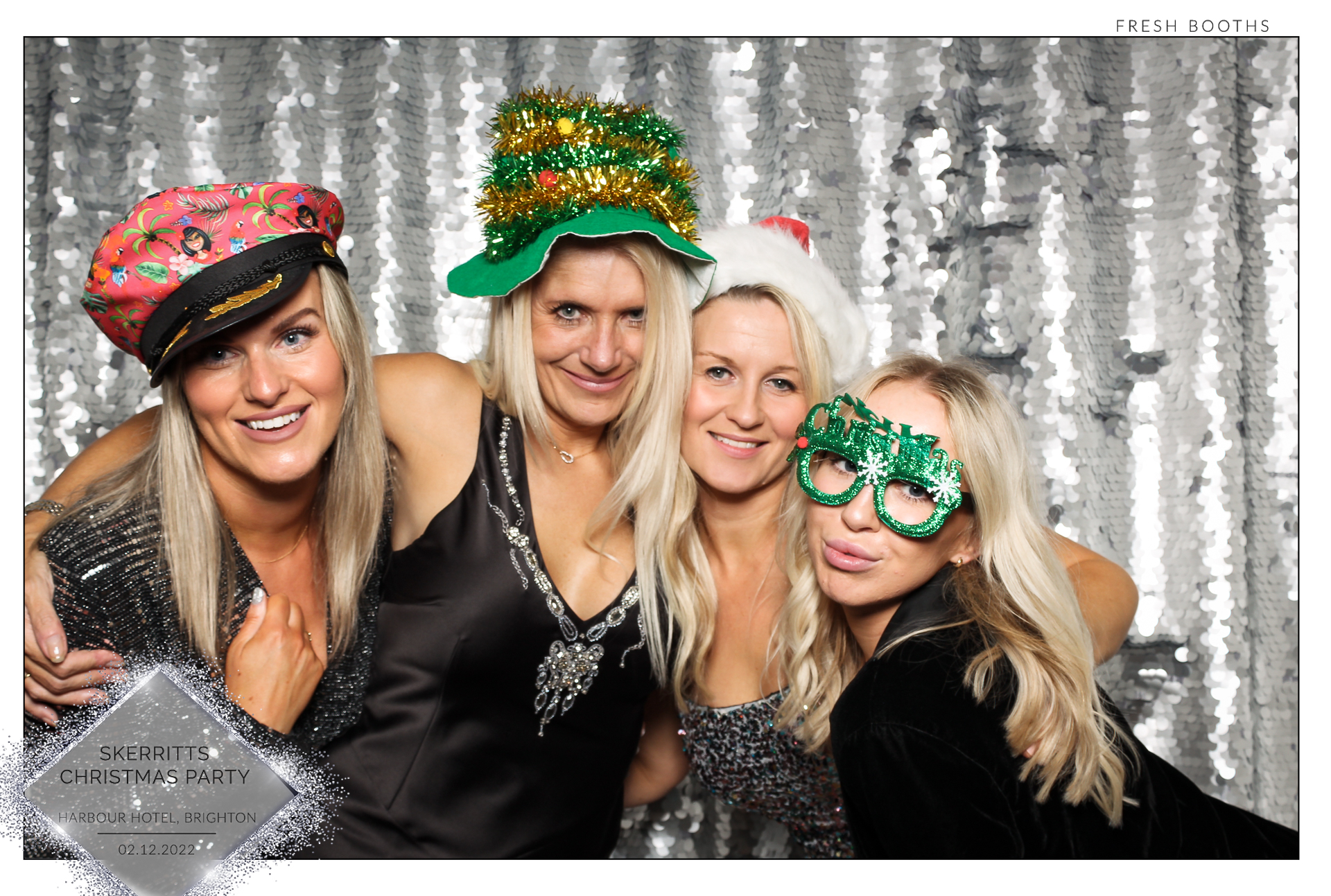 Skerritts Christmas Party - Classic Open Booth | View more photos from the event at gallery.freshbooths.com/u/FreshBooths/Skerritts-Christmas-Party-Classic-Open-Booth