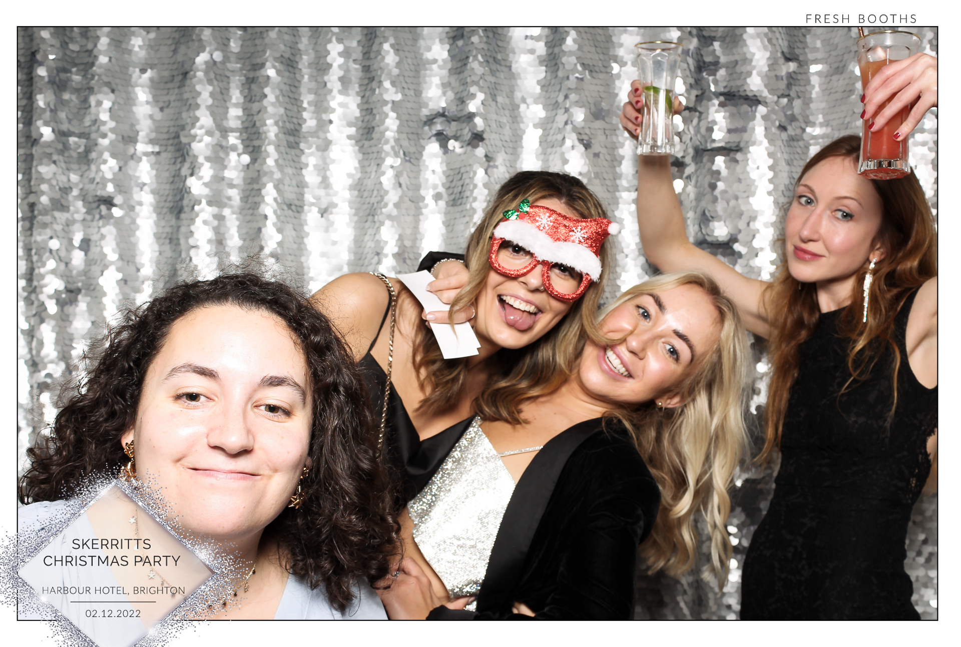 Skerritts Christmas Party - Classic Open Booth | View more photos from the event at gallery.freshbooths.com/u/FreshBooths/Skerritts-Christmas-Party-Classic-Open-Booth