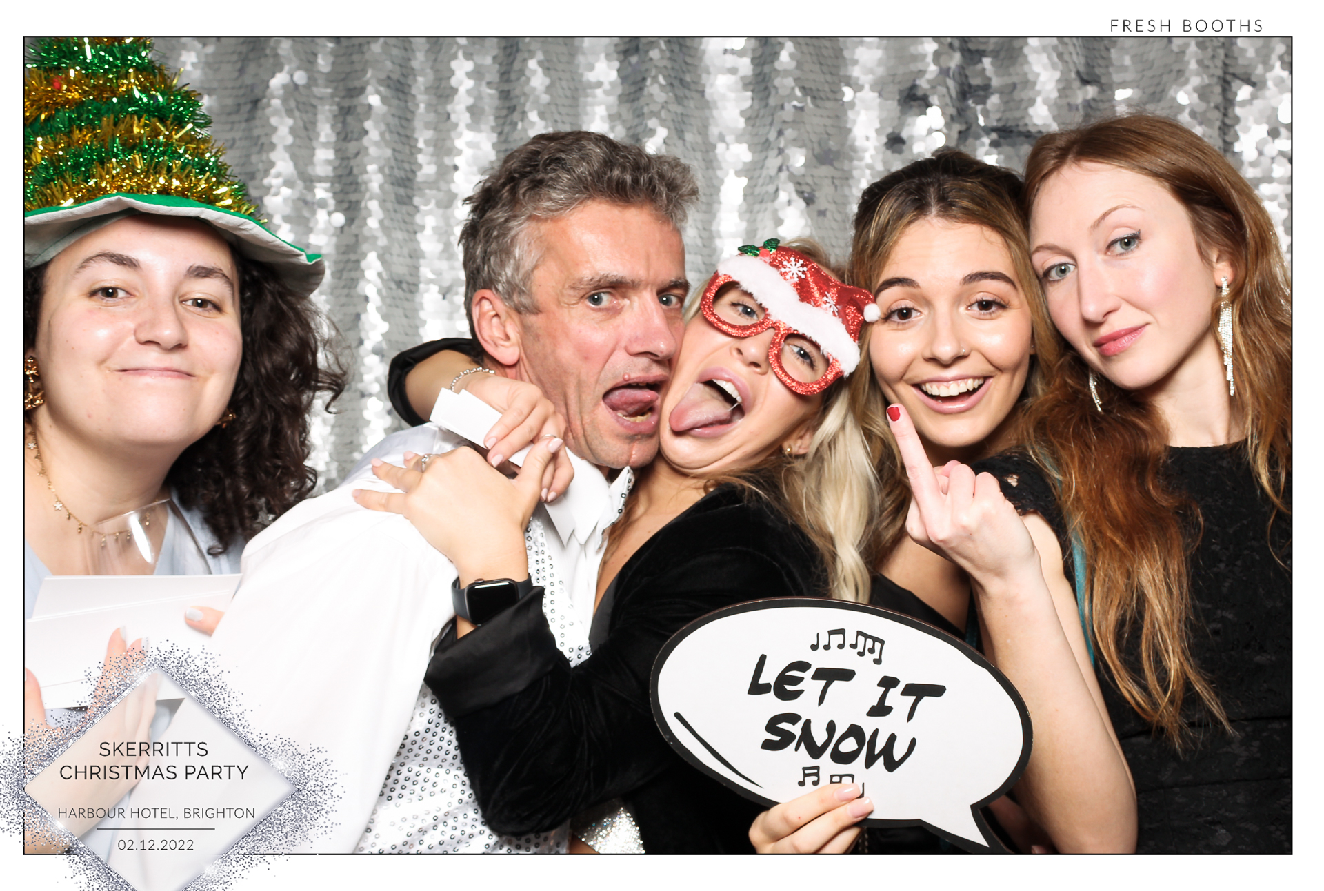 Skerritts Christmas Party - Classic Open Booth | View more photos from the event at gallery.freshbooths.com/u/FreshBooths/Skerritts-Christmas-Party-Classic-Open-Booth
