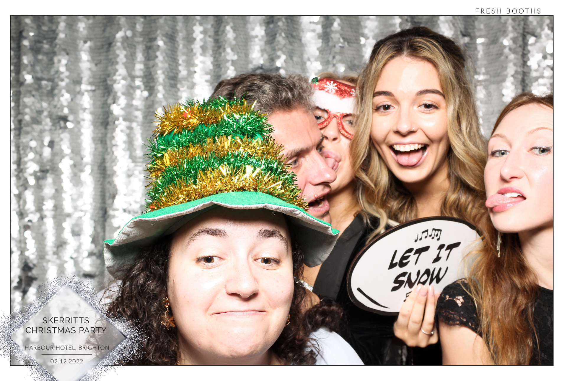 Skerritts Christmas Party - Classic Open Booth | View more photos from the event at gallery.freshbooths.com/u/FreshBooths/Skerritts-Christmas-Party-Classic-Open-Booth