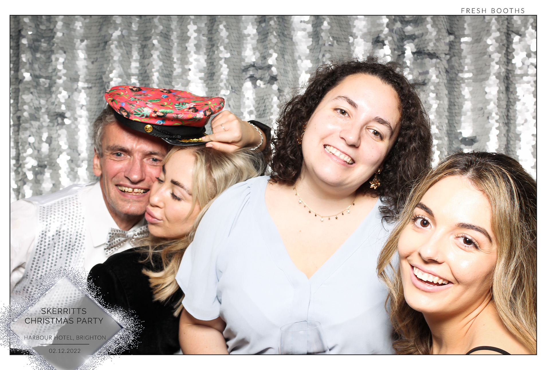 Skerritts Christmas Party - Classic Open Booth | View more photos from the event at gallery.freshbooths.com/u/FreshBooths/Skerritts-Christmas-Party-Classic-Open-Booth