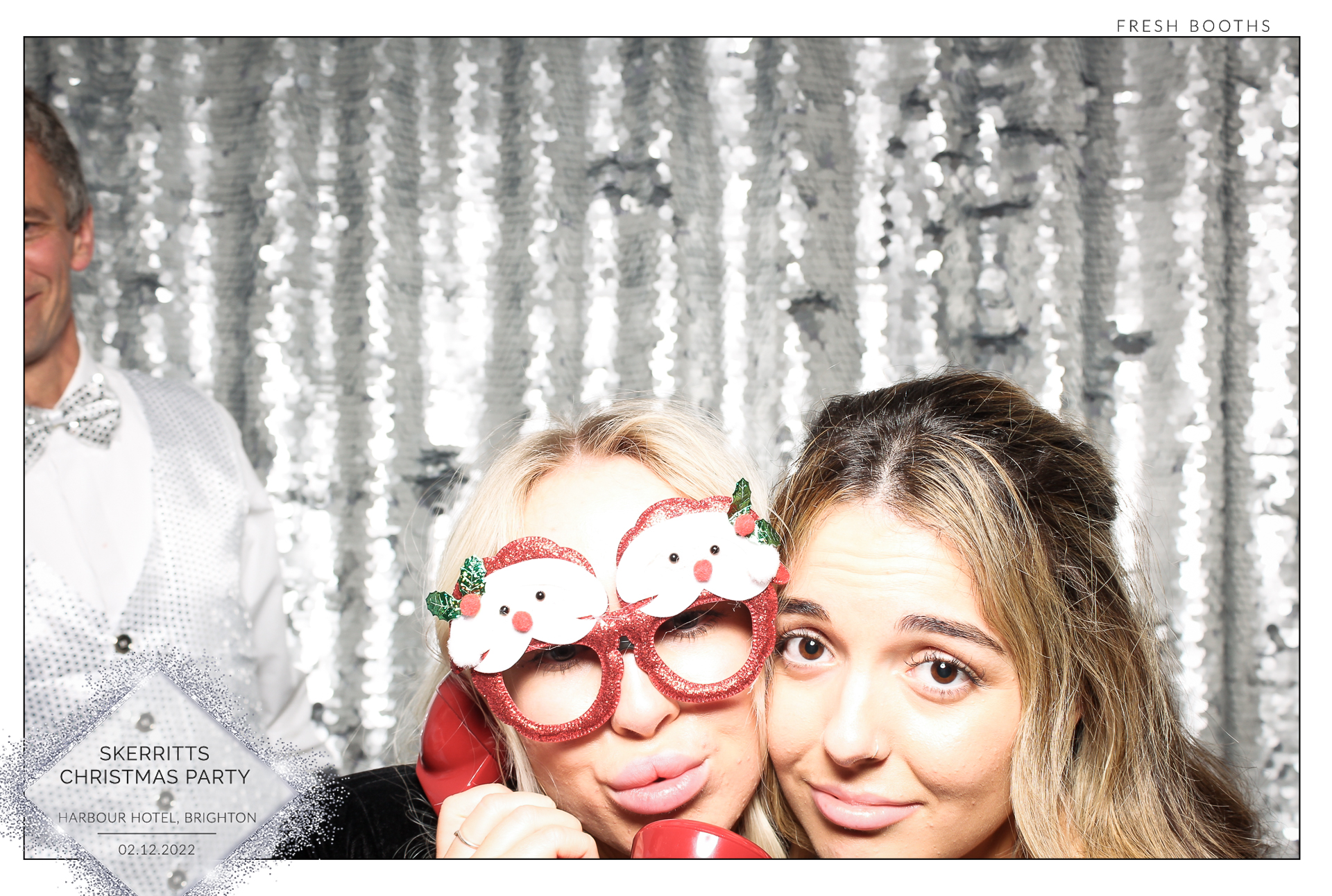 Skerritts Christmas Party - Classic Open Booth | View more photos from the event at gallery.freshbooths.com/u/FreshBooths/Skerritts-Christmas-Party-Classic-Open-Booth