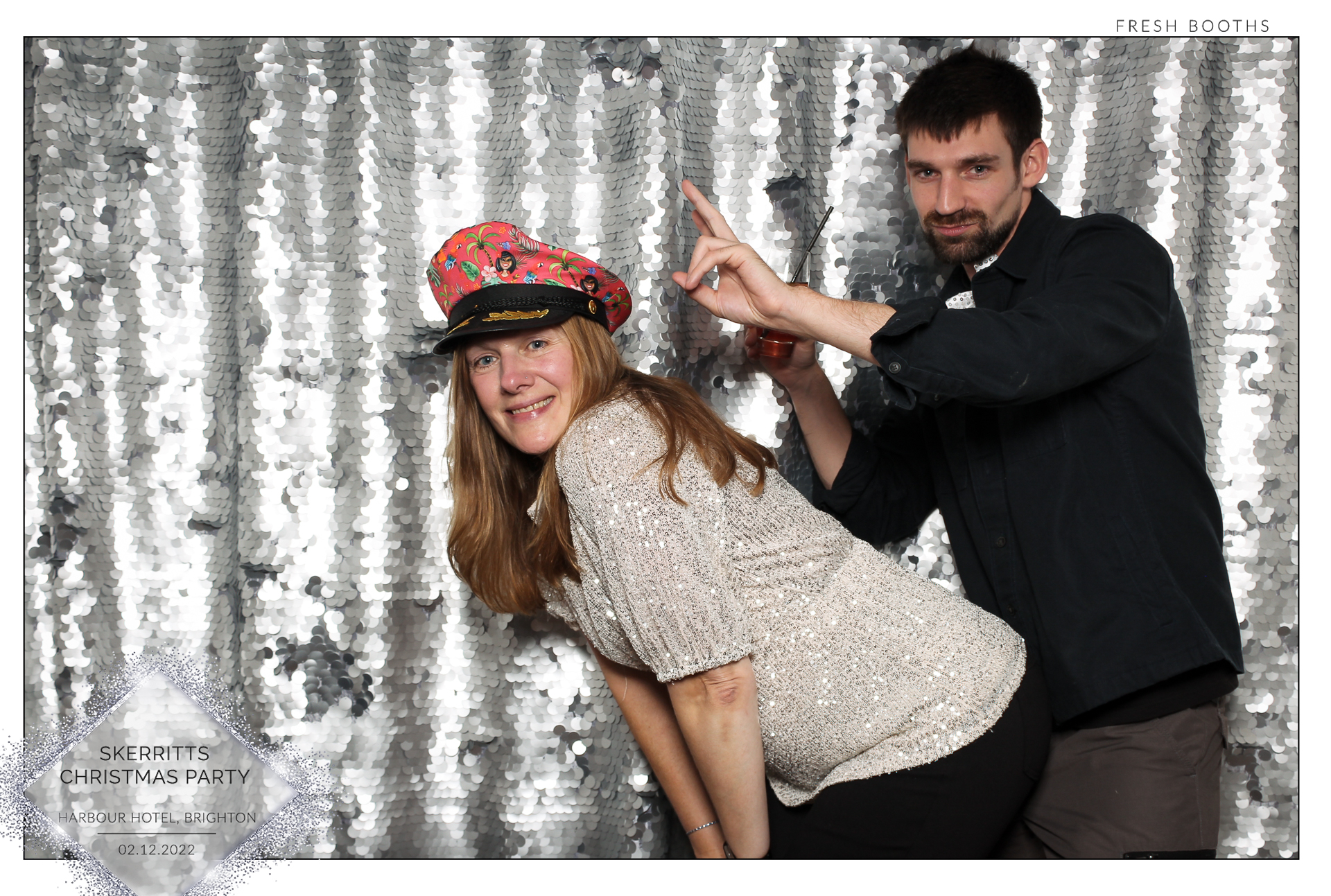 Skerritts Christmas Party - Classic Open Booth | View more photos from the event at gallery.freshbooths.com/u/FreshBooths/Skerritts-Christmas-Party-Classic-Open-Booth