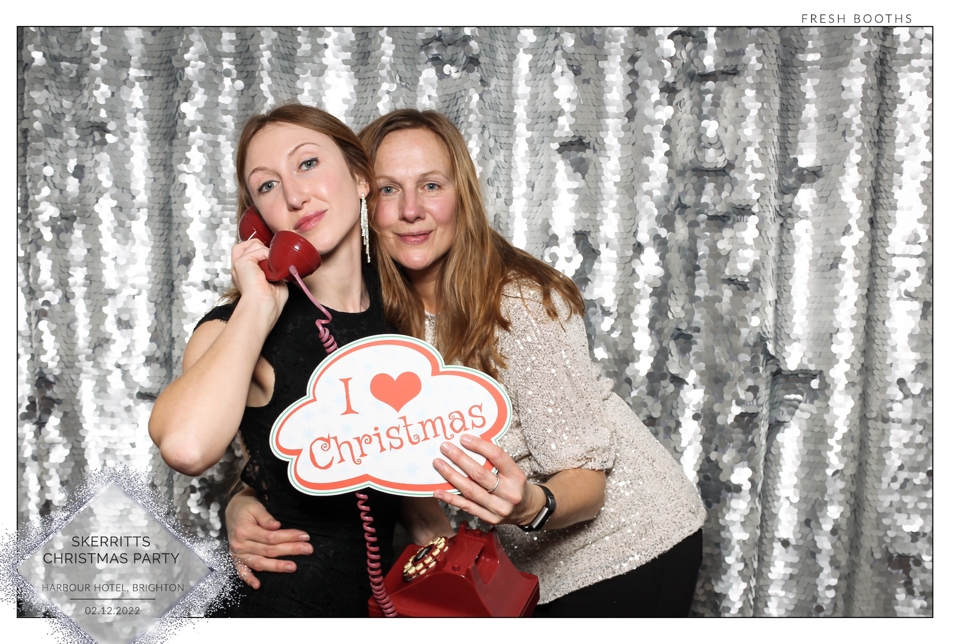 Skerritts Christmas Party - Classic Open Booth | View more photos from the event at gallery.freshbooths.com/u/FreshBooths/Skerritts-Christmas-Party-Classic-Open-Booth
